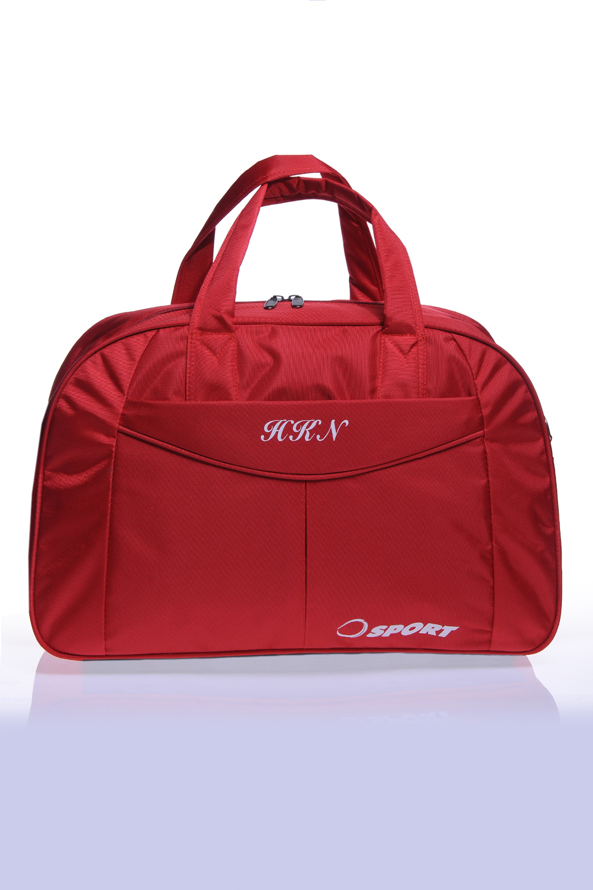 By Hakan  Unisex Kırmızı Küçükboy El Valizi - Görsel 3