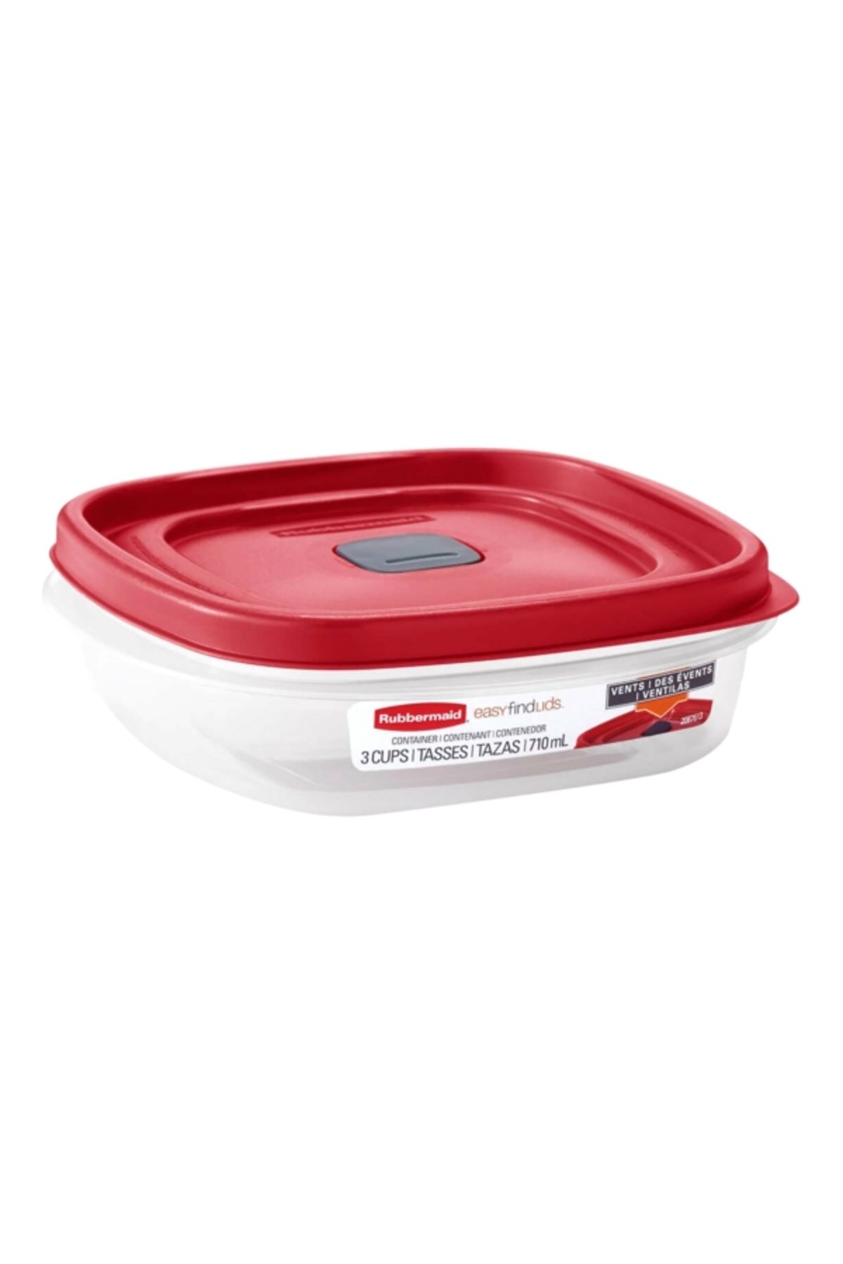 RUBBERMAID-Microwave Safe Food Storage Container 710ml 6137699 1