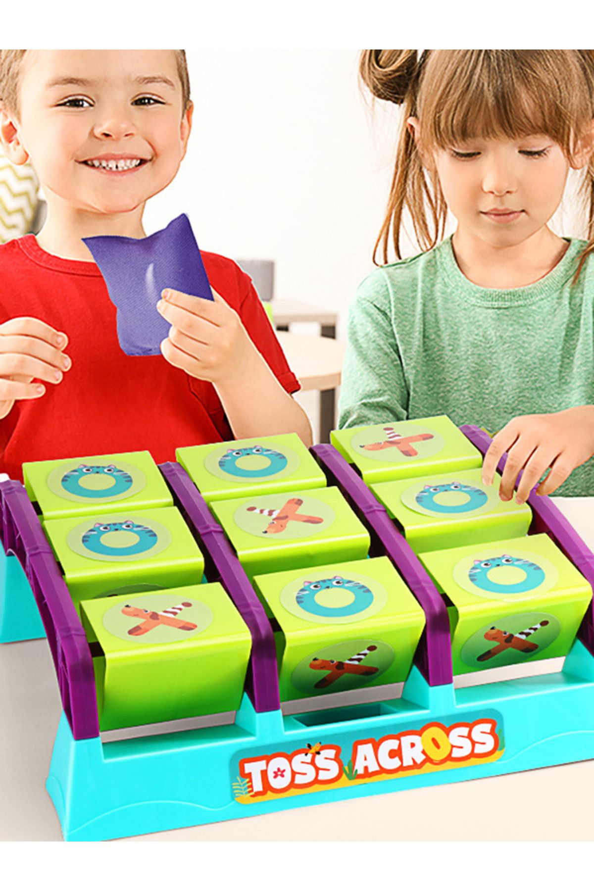 Choice-Tic Tac Toe Toss Sandbag Throwing Game Tictactoe Tossing Game Children multiplayer Sport Toy Outd... 8