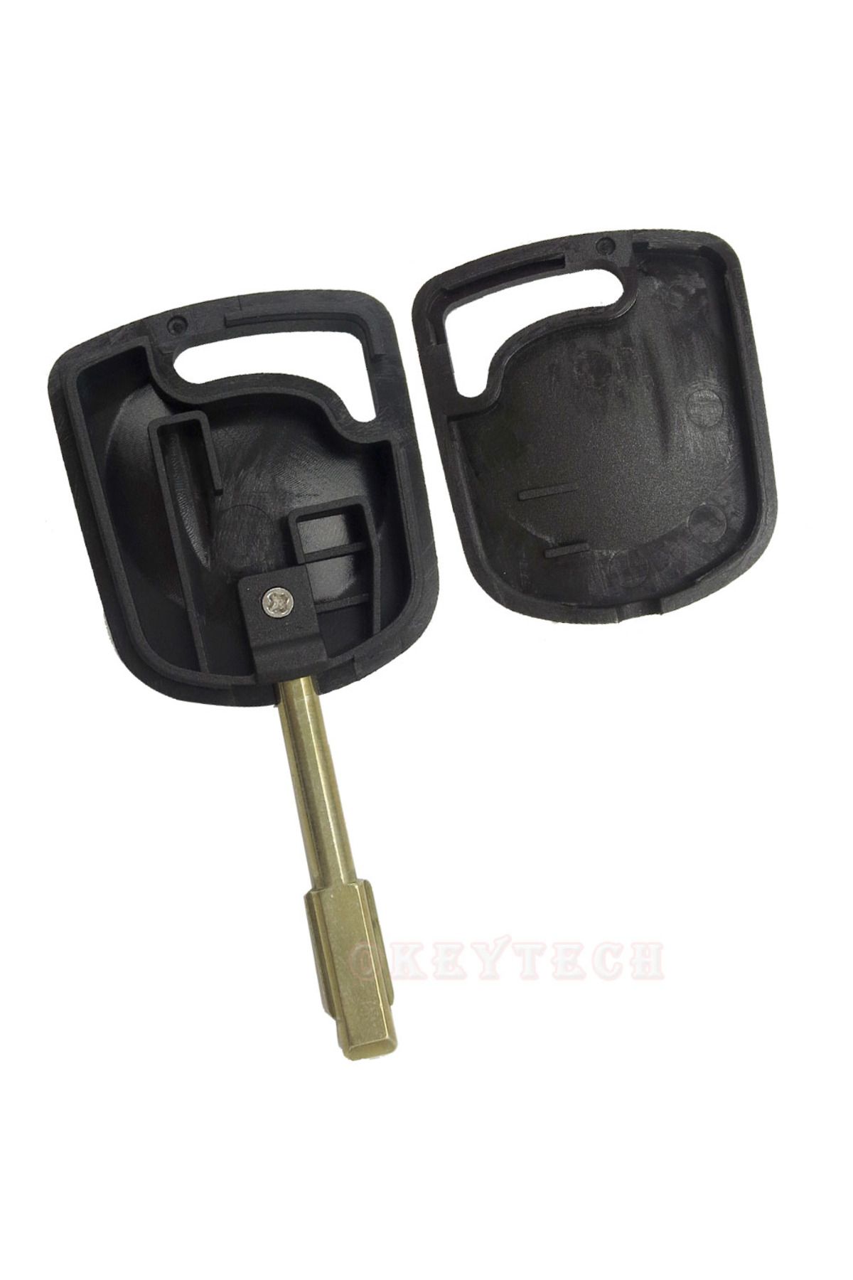 Choice-OkeyTech 5pcs/lot Transponder Key Shell No Chip FO21 Blade Cover Fob Case for Ford Focus Mondeo K... 5
