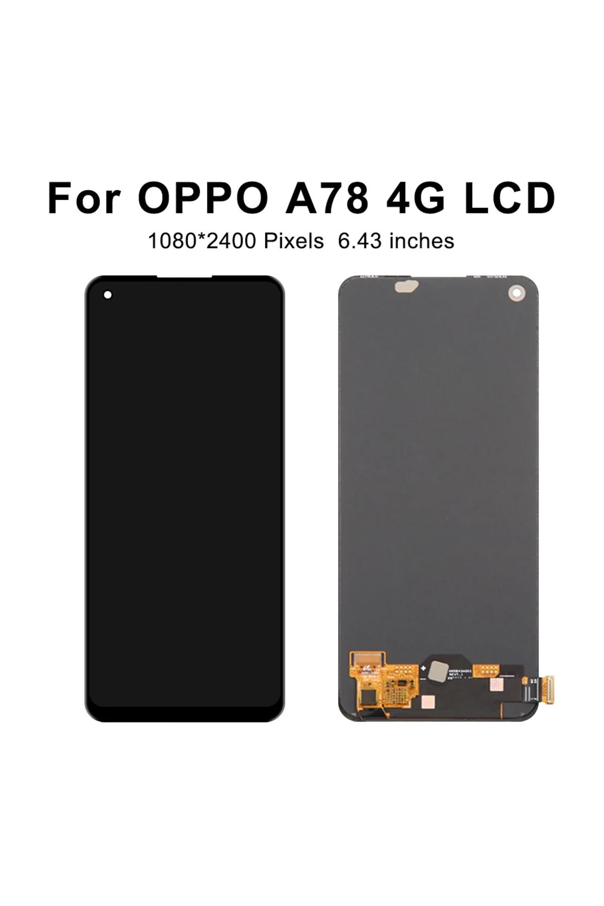 sinmaytai-For OPPO A78 4G 6.43''For AMOLED A78 4G CPH2565 LCD Display Touch Screen Digitizer Assembly Repla... 2