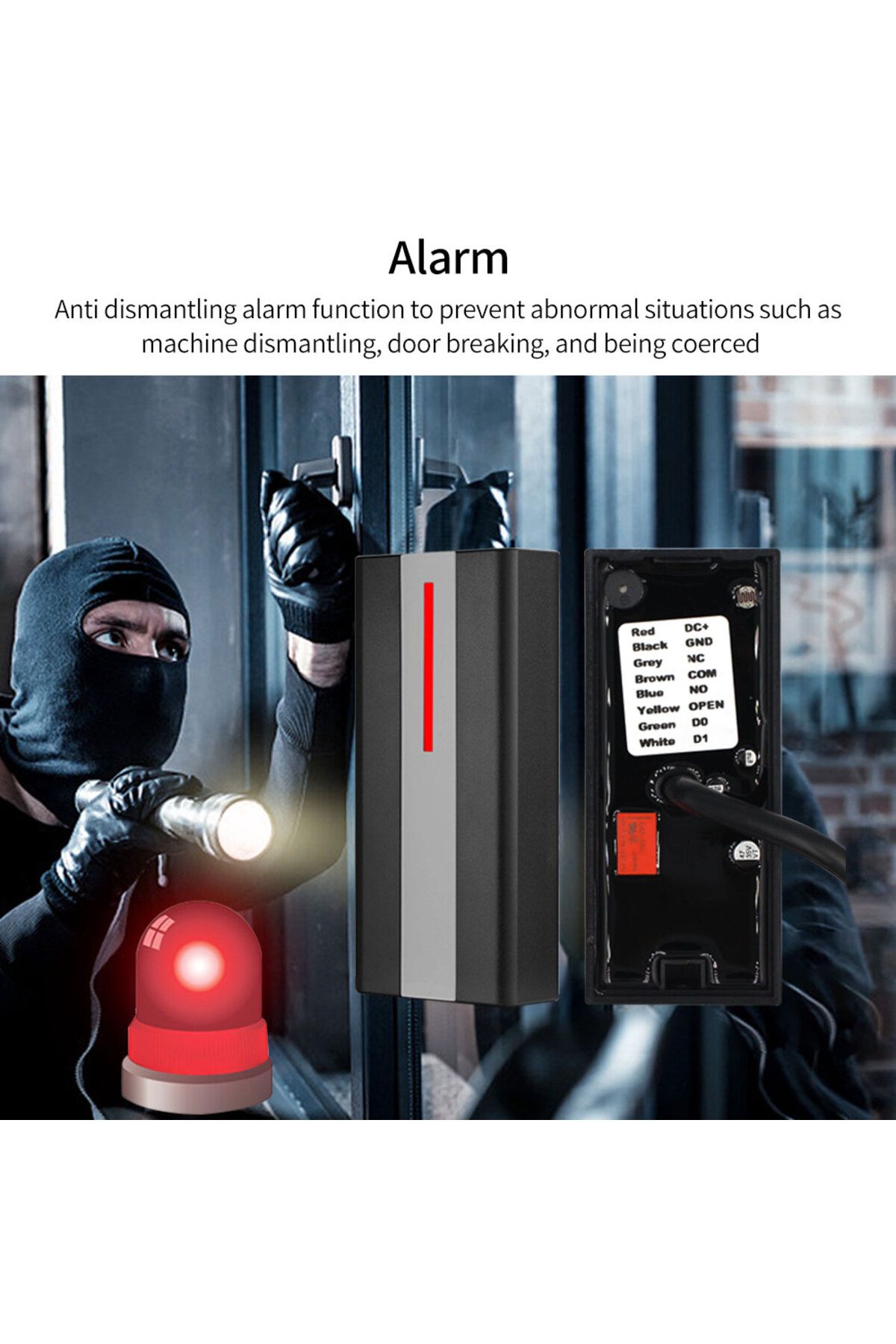 Asia-Teco-Standalone Access Control Machine Proximity RFID Card Reader Entry Door Opener IP68 Waterproof 30... 7