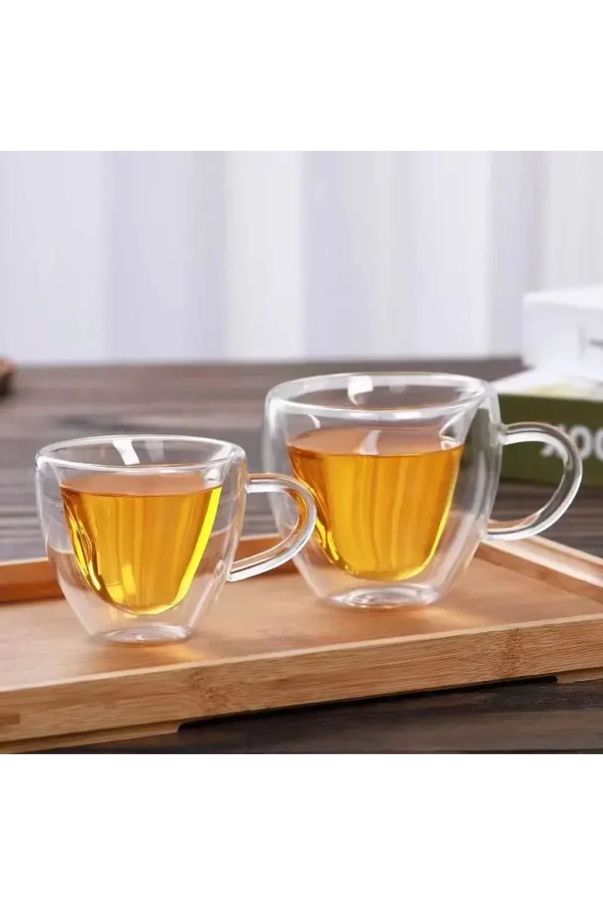 Choice-Heart Love Shape Glass Cup Double Wall Coffee Mug with handle Anti-scald Heart Drinking Tea Milk ... 3
