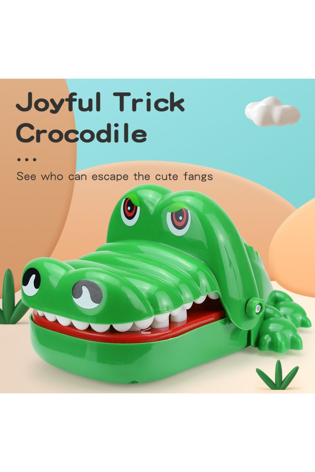 Choice-Jokes Crocodile Teeth Biting Finger Dentist Classic Family Games Funny Kids Alligator Finger-Biti... 4