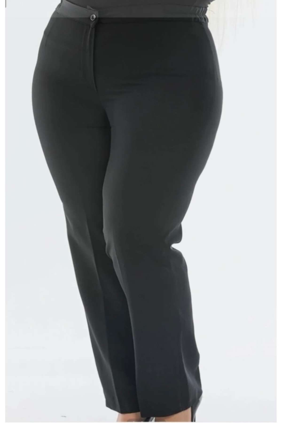 ECE GİYİM-Large Size Trousers with Elastic by Side 1