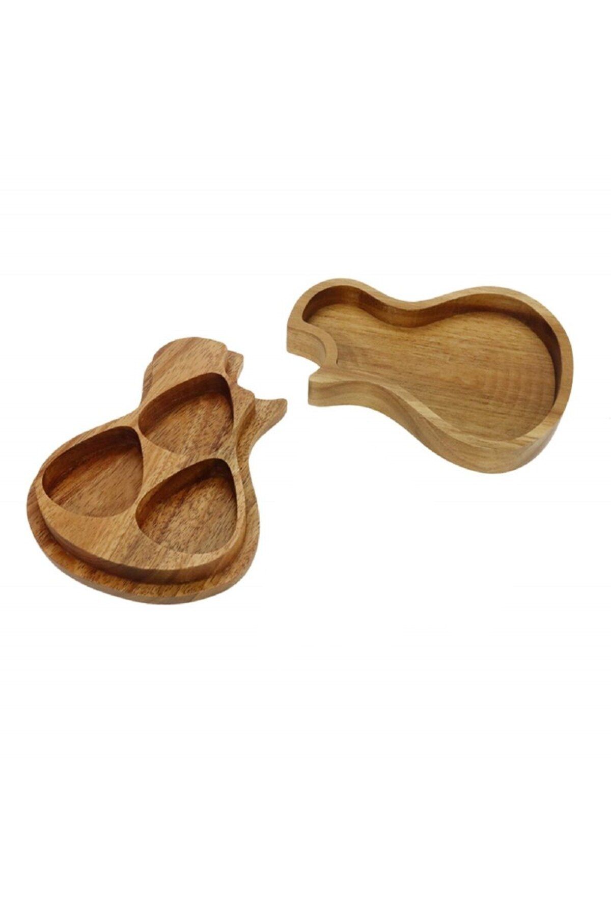 Choice-Wooden Guitar Picks Box Guitar Pick Storage Box Holder Plectrum Container No Guitar Picks Included 2