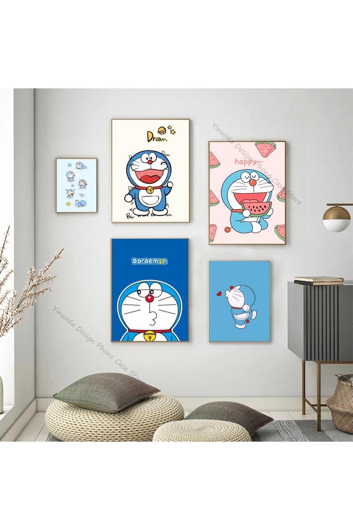 Choice-1pc Anime D-Doraemon Poster Good Quality Prints And Posters Vintage Room Home Bar Cafe Decor Aest... 2