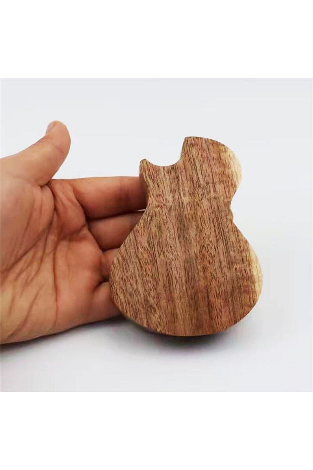 Choice-Wooden Guitar Picks Box Guitar Pick Storage Box Holder Plectrum Container No Guitar Picks Included 4