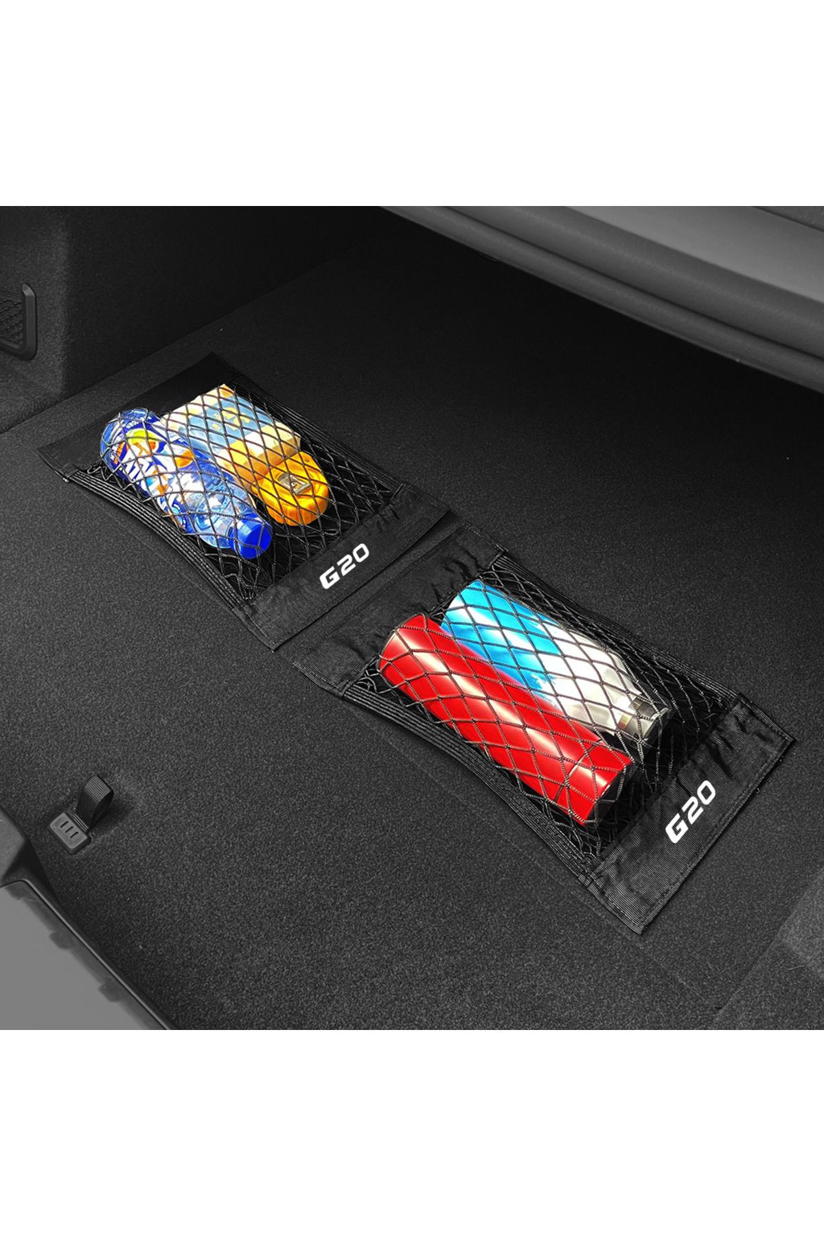 Choice-Car Trunk Net Pocket Mesh Bag Interior Accessories For BMW G20 G30 G01 G02 G05 G06 G07 G31 G32 G3... 5