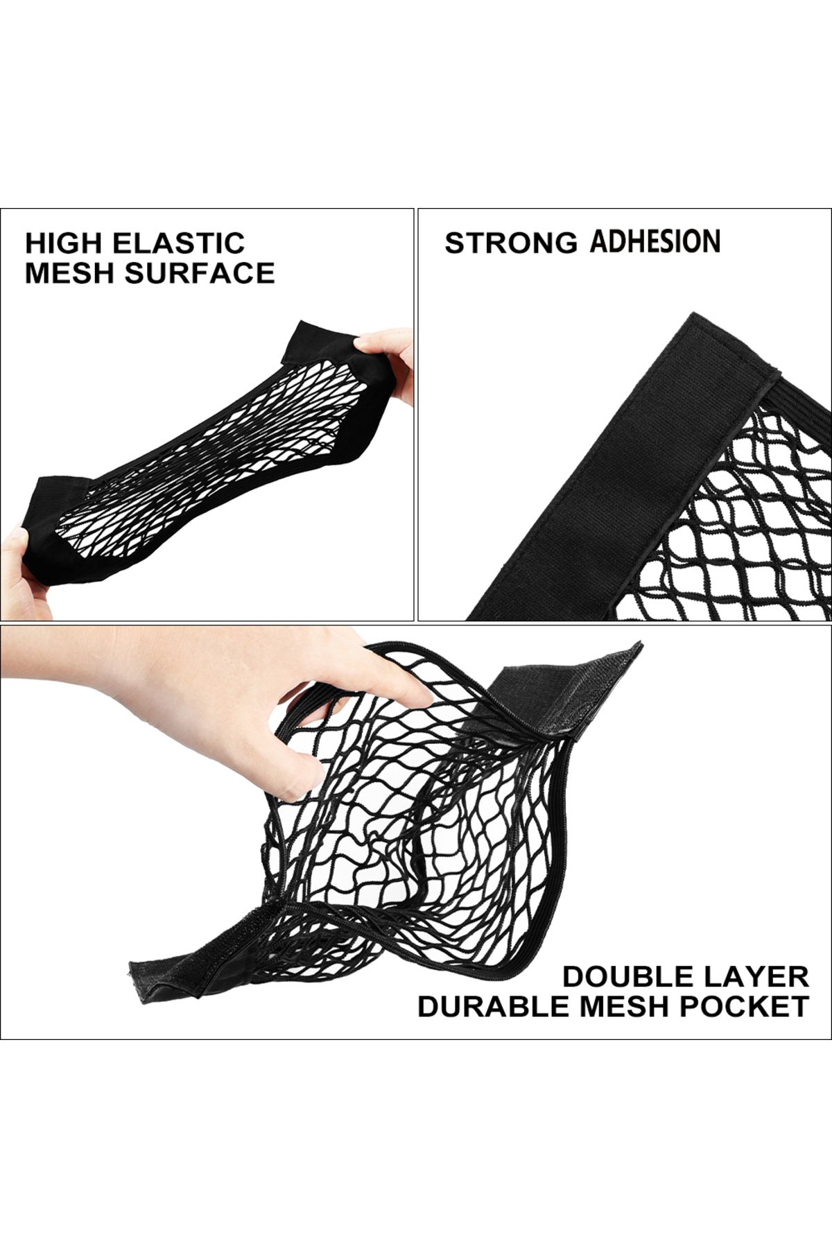 Choice-Car Trunk Net Pocket Mesh Bag Interior Accessories For BMW G20 G30 G01 G02 G05 G06 G07 G31 G32 G3... 6