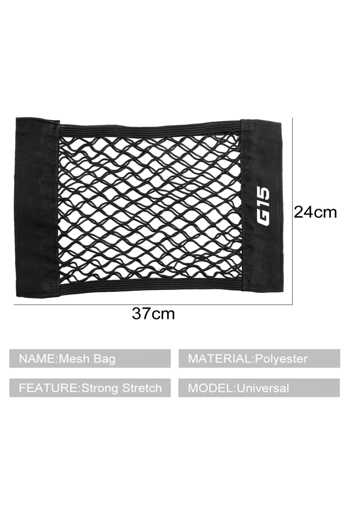 Choice-Car Trunk Net Pocket Mesh Bag Interior Accessories For BMW G20 G30 G01 G02 G05 G06 G07 G31 G32 G3... 7