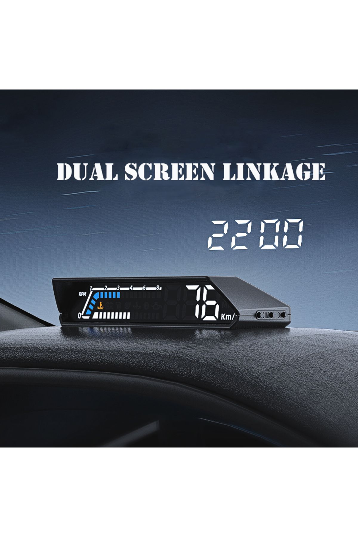 SDAO-HUD Head Up Display OBD Multifunctional Vehicle Instrument Transmission Oil Temperature Monitorin... 3