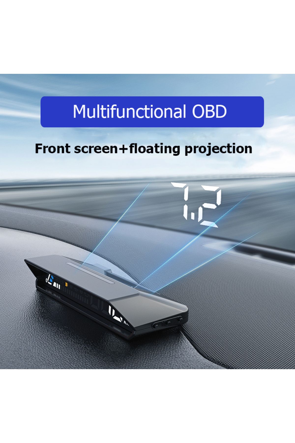 SDAO-HUD Head Up Display OBD Multifunctional Vehicle Instrument Transmission Oil Temperature Monitorin... 4
