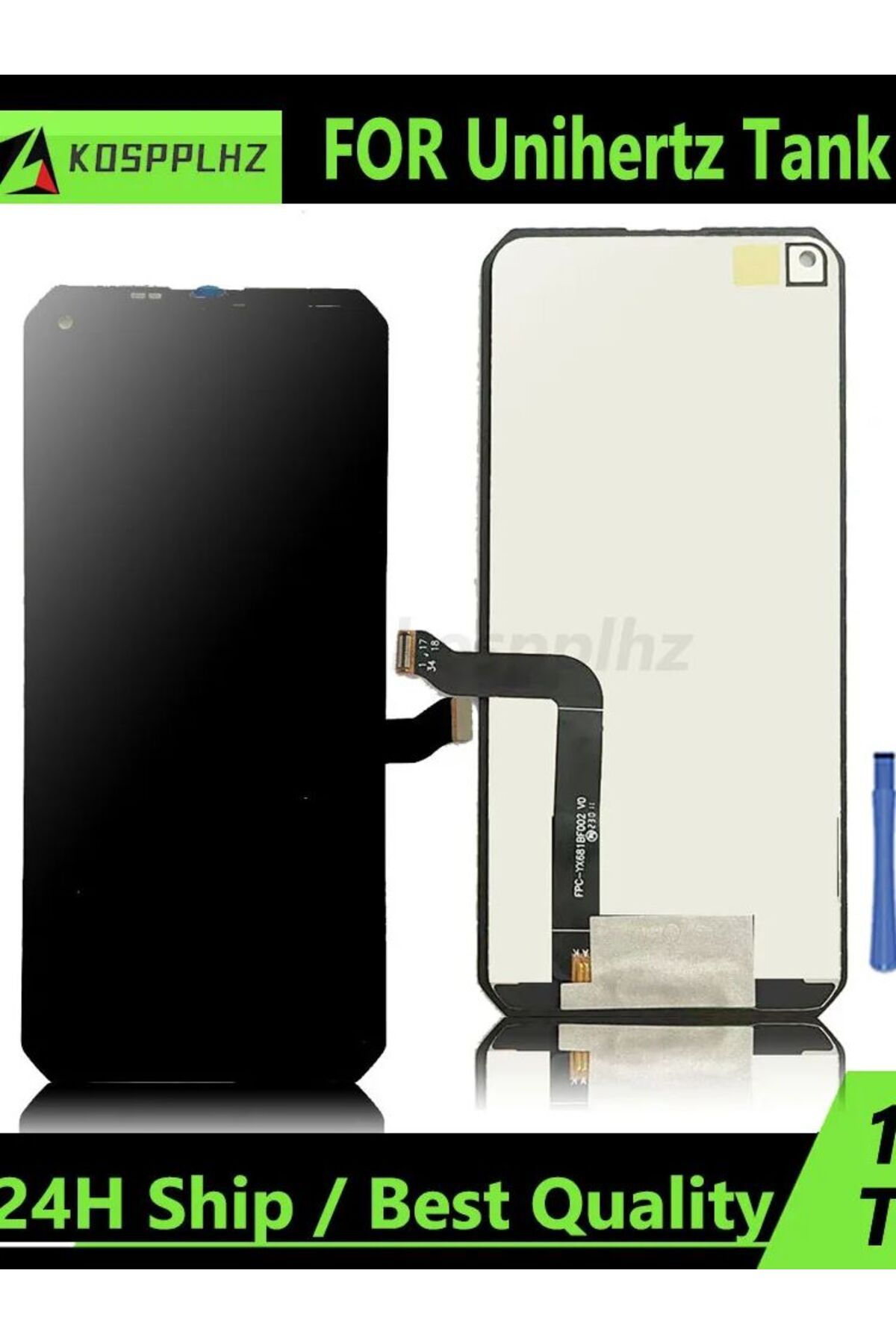 Choice-6.81inch 100% Test Unihertz Tank 1 LCD Display Touch Screen Assembly Replacement For Unihertz TANK 6