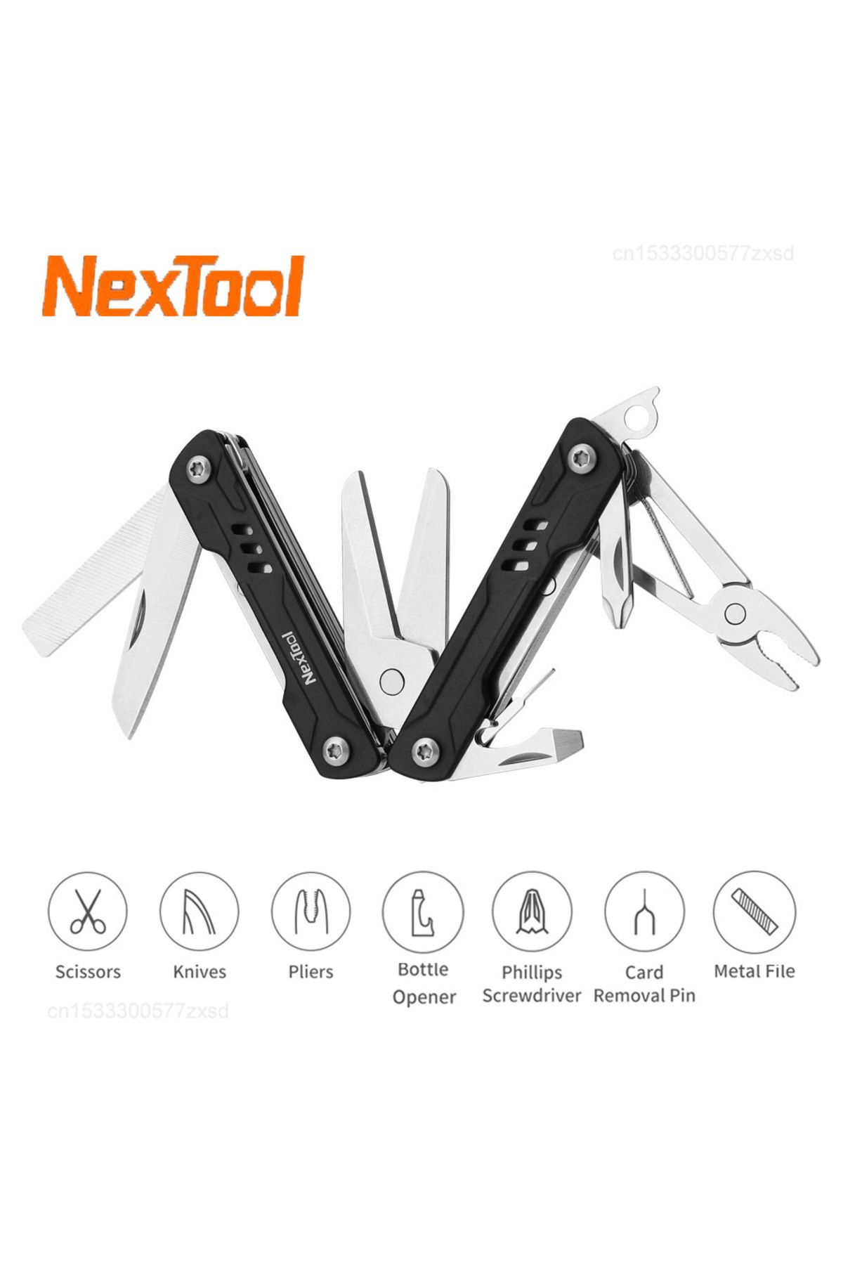 Choice-NexTool Mini Sailor Scissors Version 10 In 1 EDC Multitools Hand Pliers Tool Mini Pocket Folding ... 2