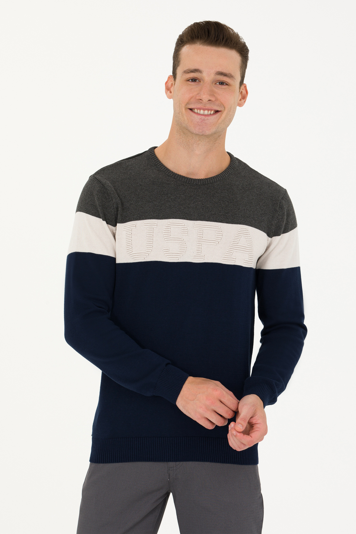 بافت و پلیور یو اس پولو 842177