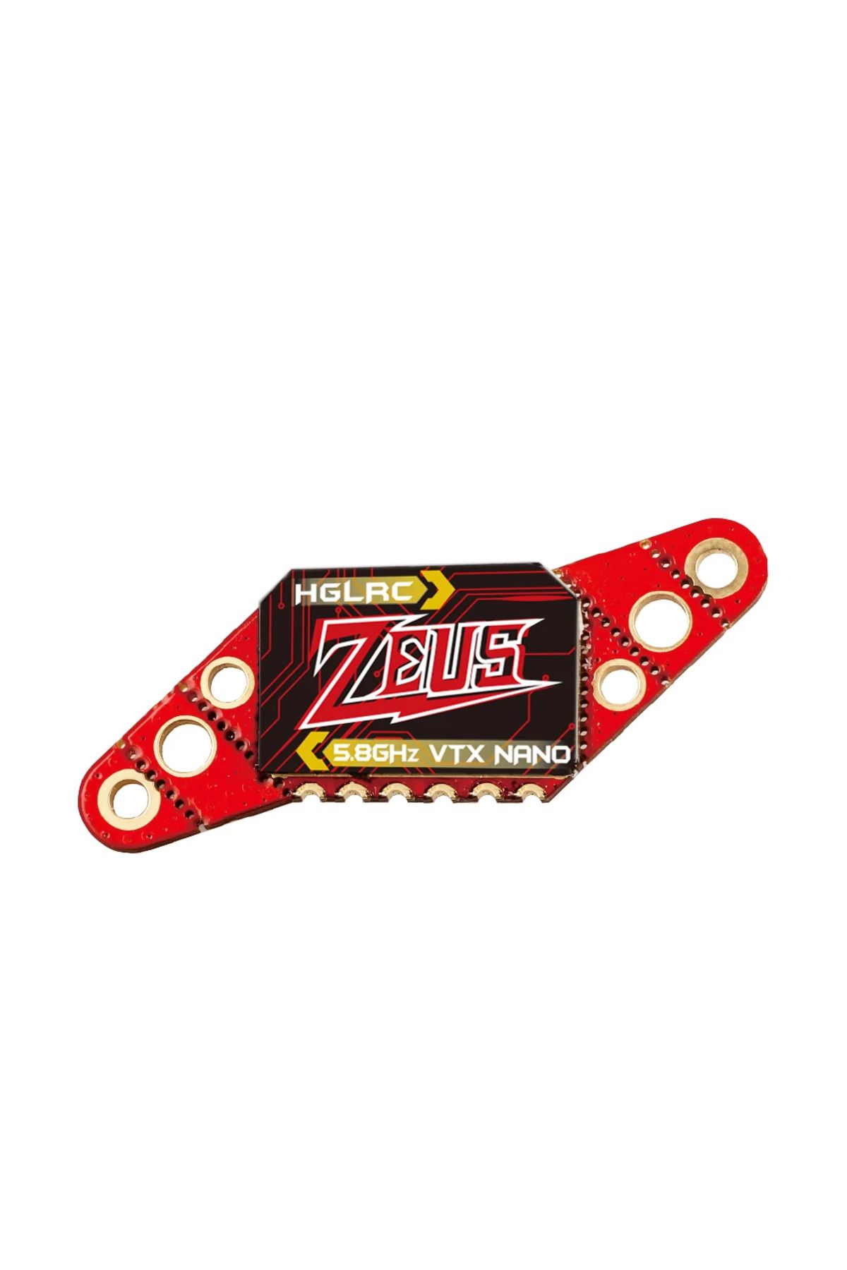Choice-HGLRC Zeus nano VTX 350mW FPV 5.8G 2.4g 40CH Built-in Microphone 16/20/25.5mm Hole For RC FPV Tra... 7