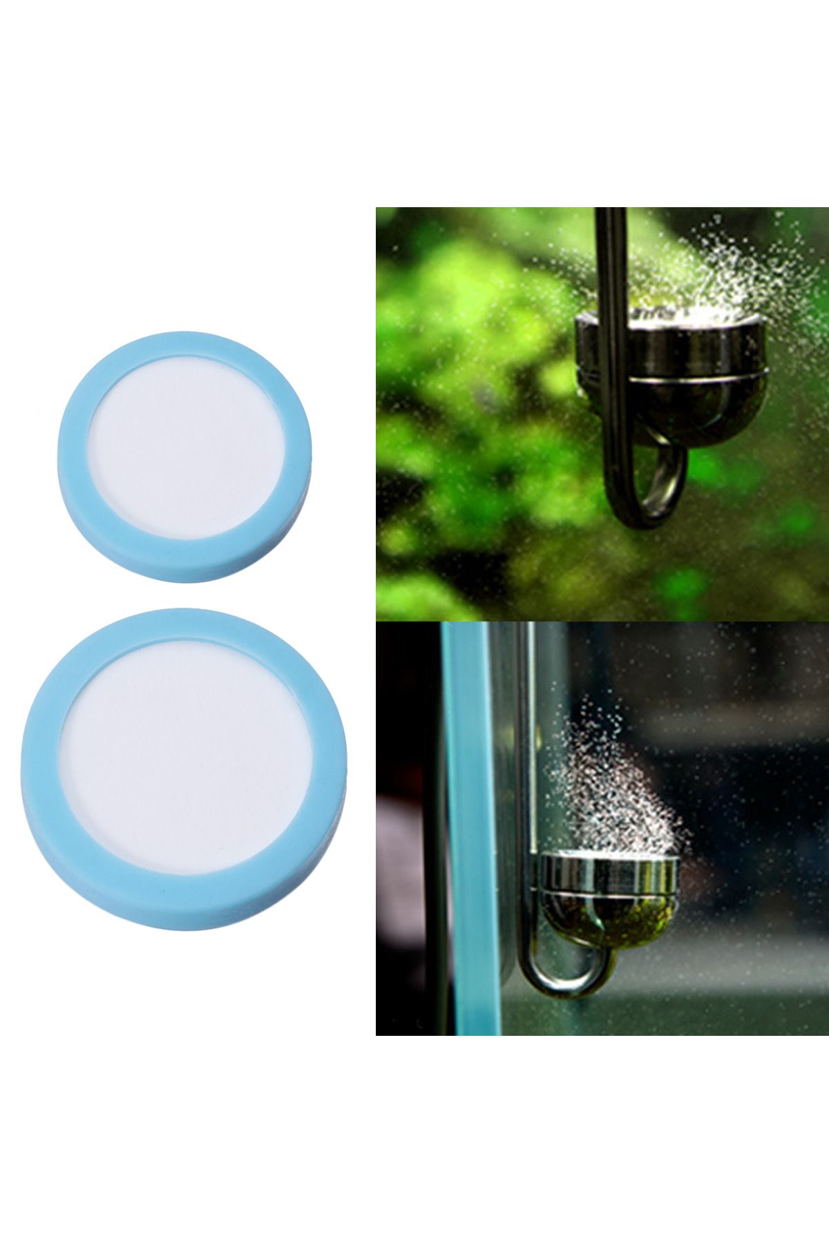 Choice-Diffuser Carbon Dioxide Replacement Disc Aquarium Slice CO2 Atomizer Ceramics Fish Tank Slices 3