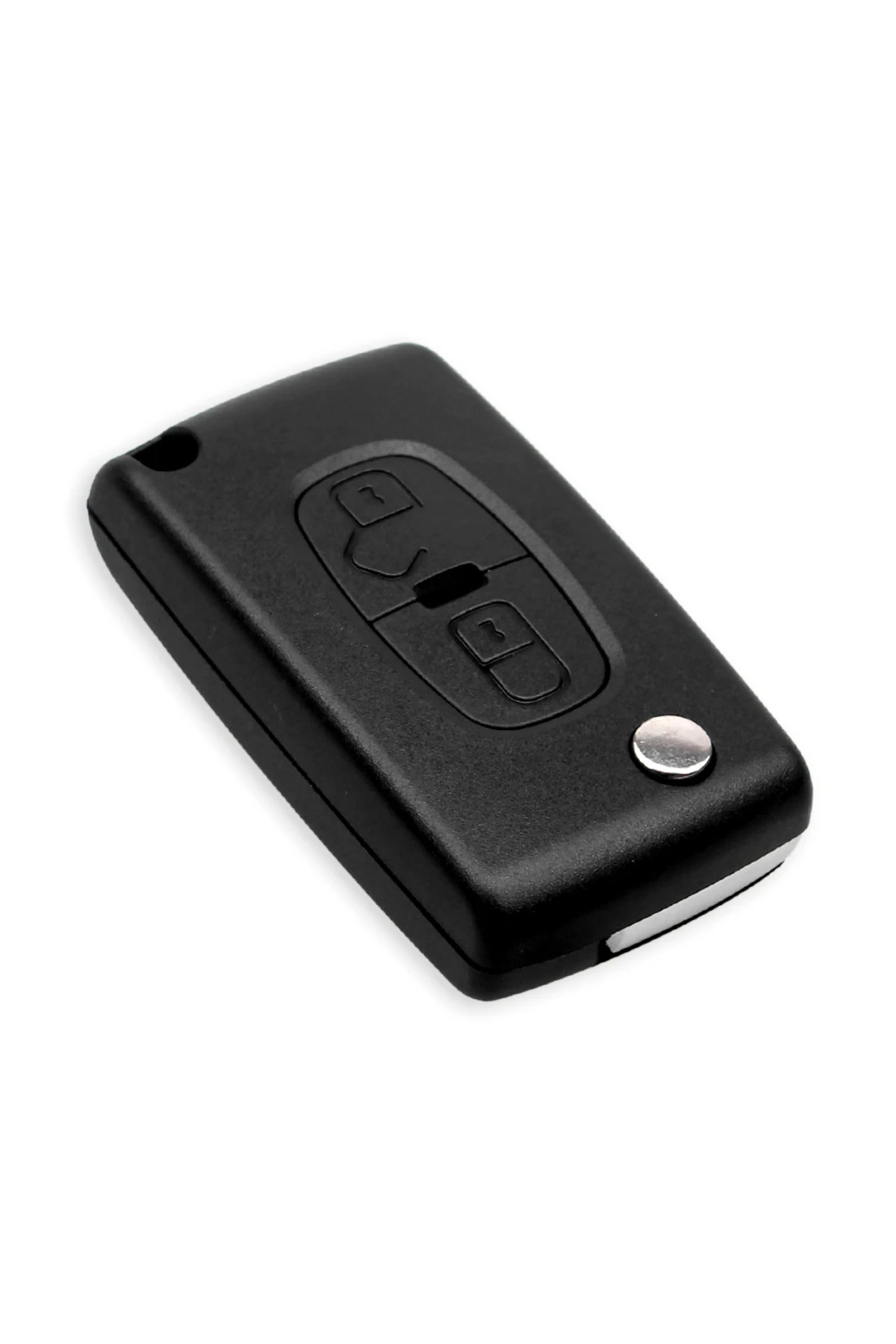 KEYYOU-For Peugeot 4007 ET 4008 For Citroen C-Crosser C4 Aircross 2 Buttons Flip Remote Key Case ... 2