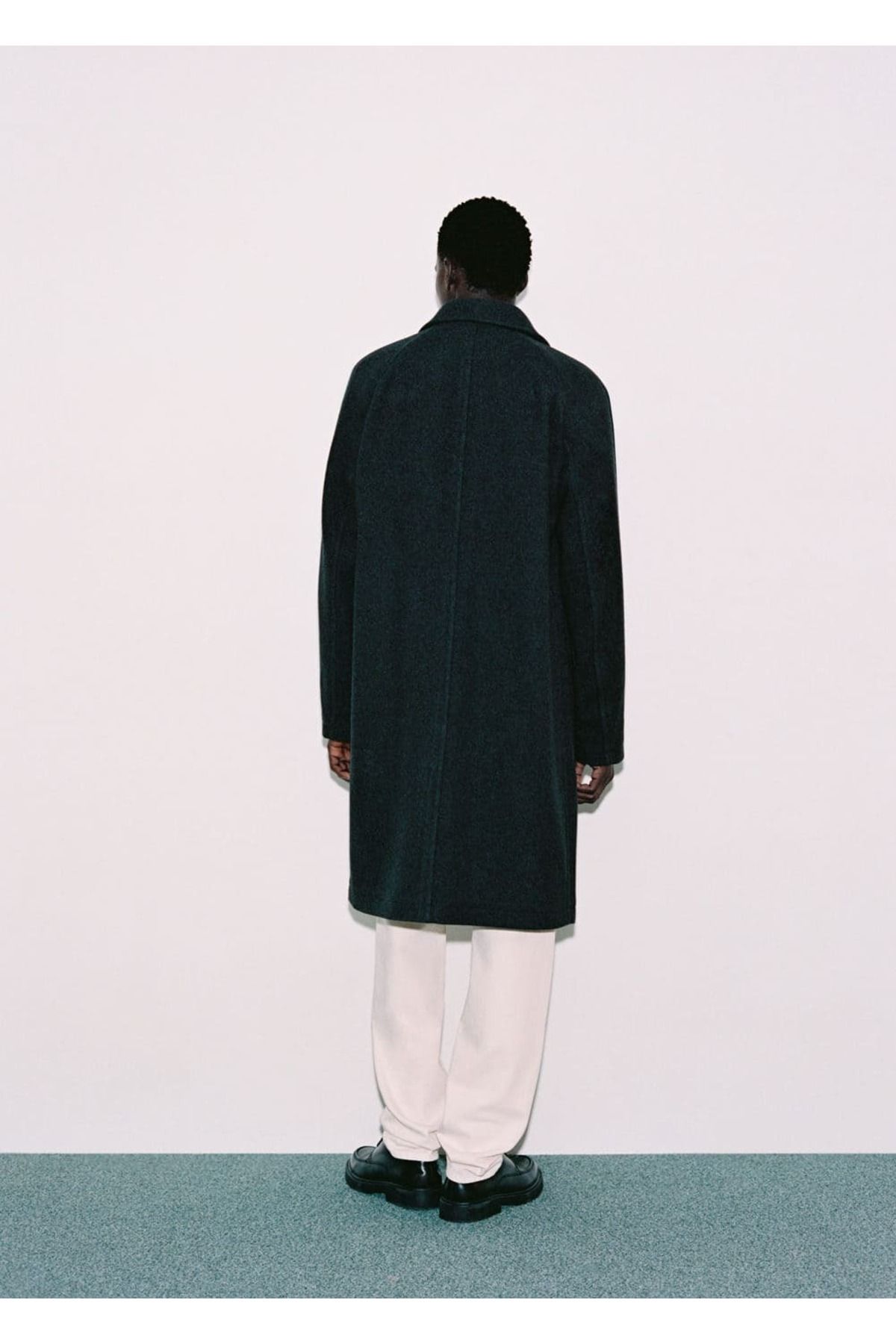 MANGO Man-Wool Coat with Pockets 8
