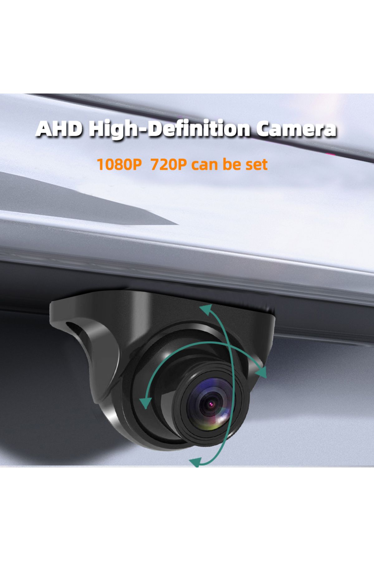 QXNY-HD AHD Truck Parking Backup Camera 1080/720P Reverse image Front Side Vehicle Rear View Image For... 3
