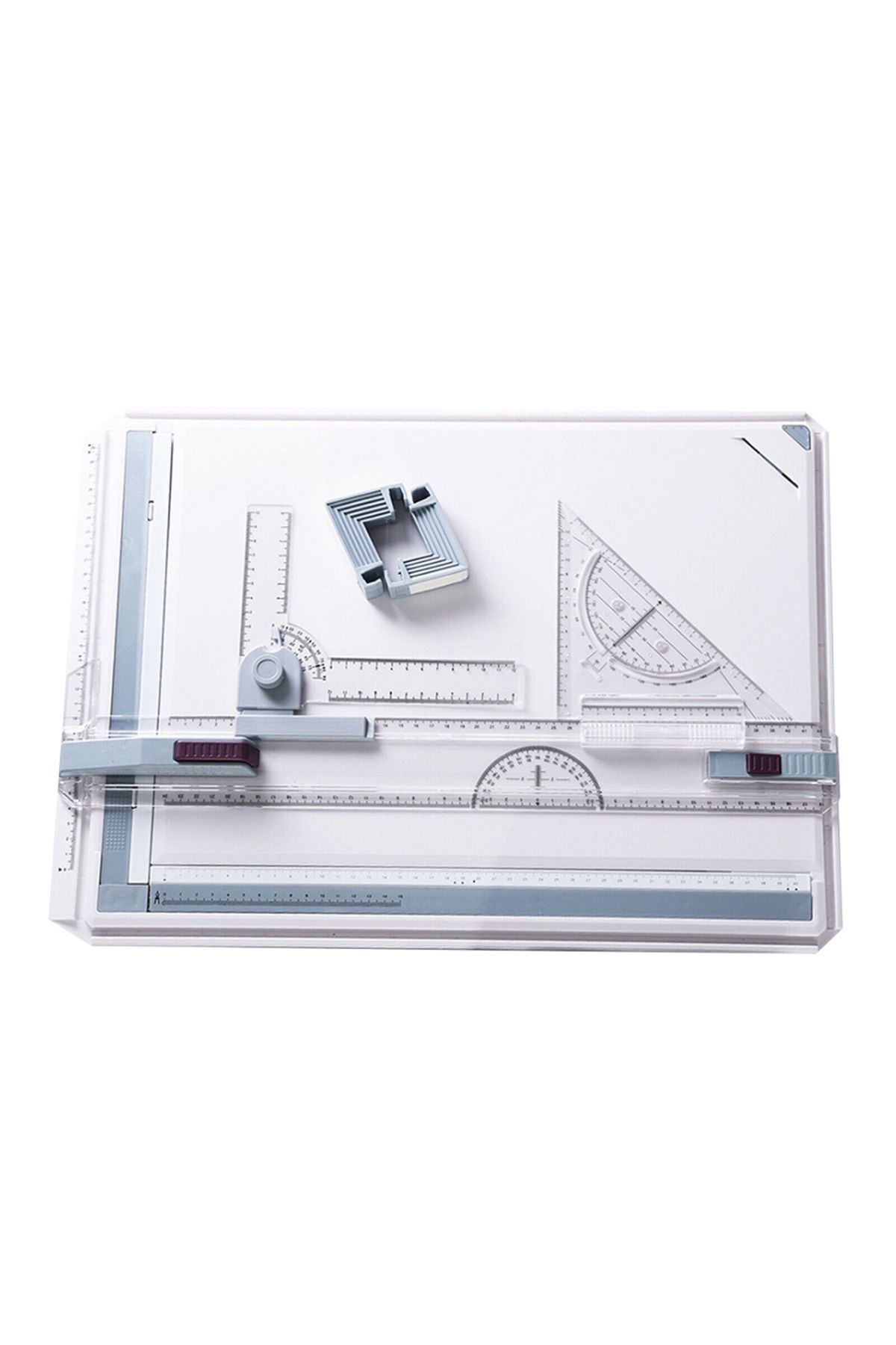 Choice-A3 Drawing Drafting Board Tables With Parallel Motion Unterlagen Angle Measuring System Ruler Kit... 1