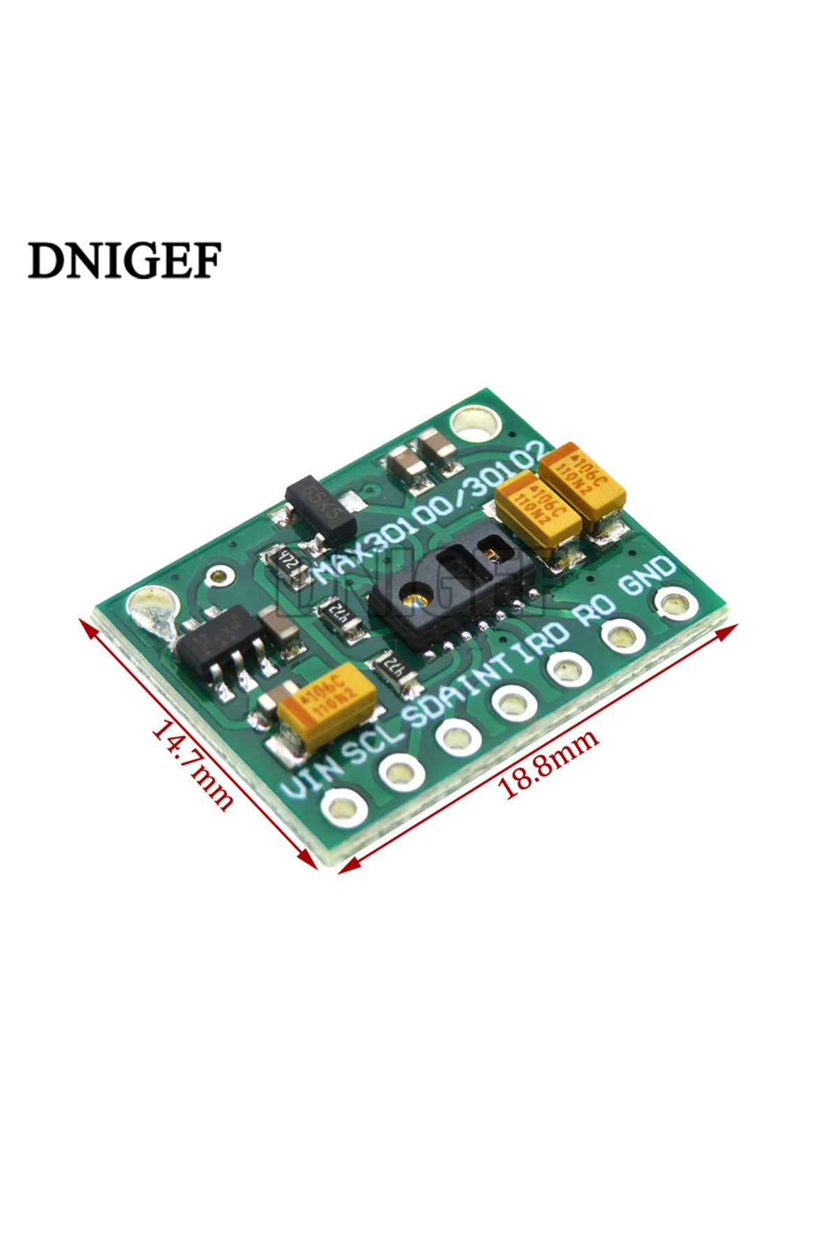 Choice-Low Power MAX30100 MAX30102 Sensor Heart Rate Breakout Board For Arduino Blood Oxygen Sensor Modu... 7