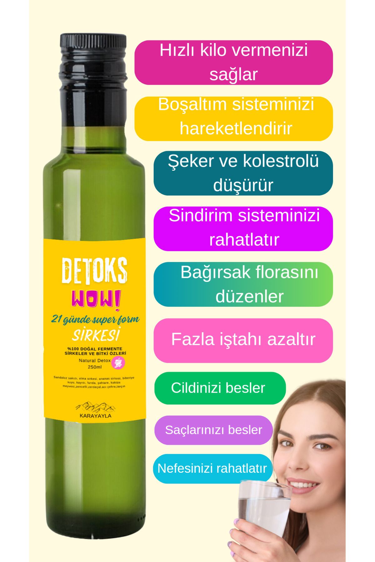 Detoks Wow! 21 Günde Muhteşem Sonuç