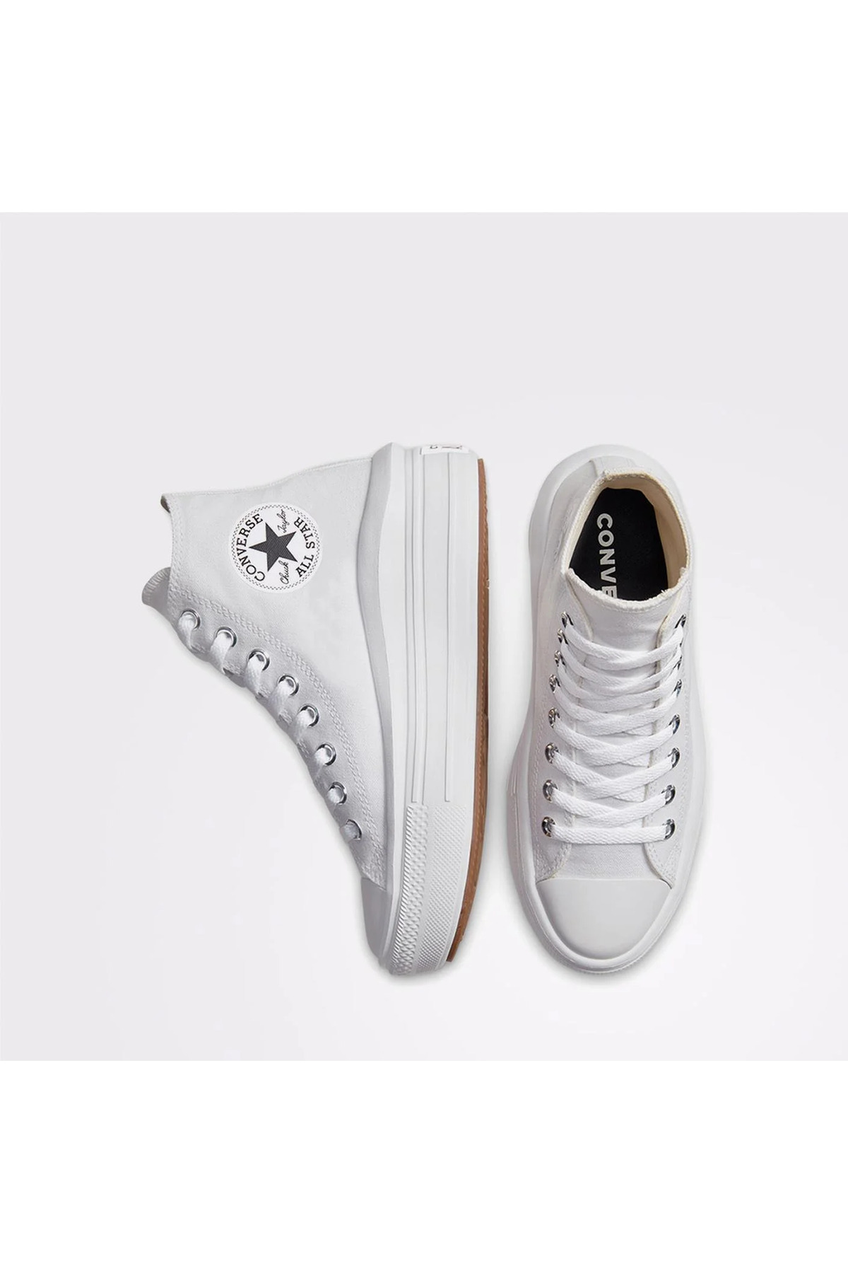 Converse-Chuck Taylor All Star Move Plateau Weiß Sneaker 568498 c-102 5