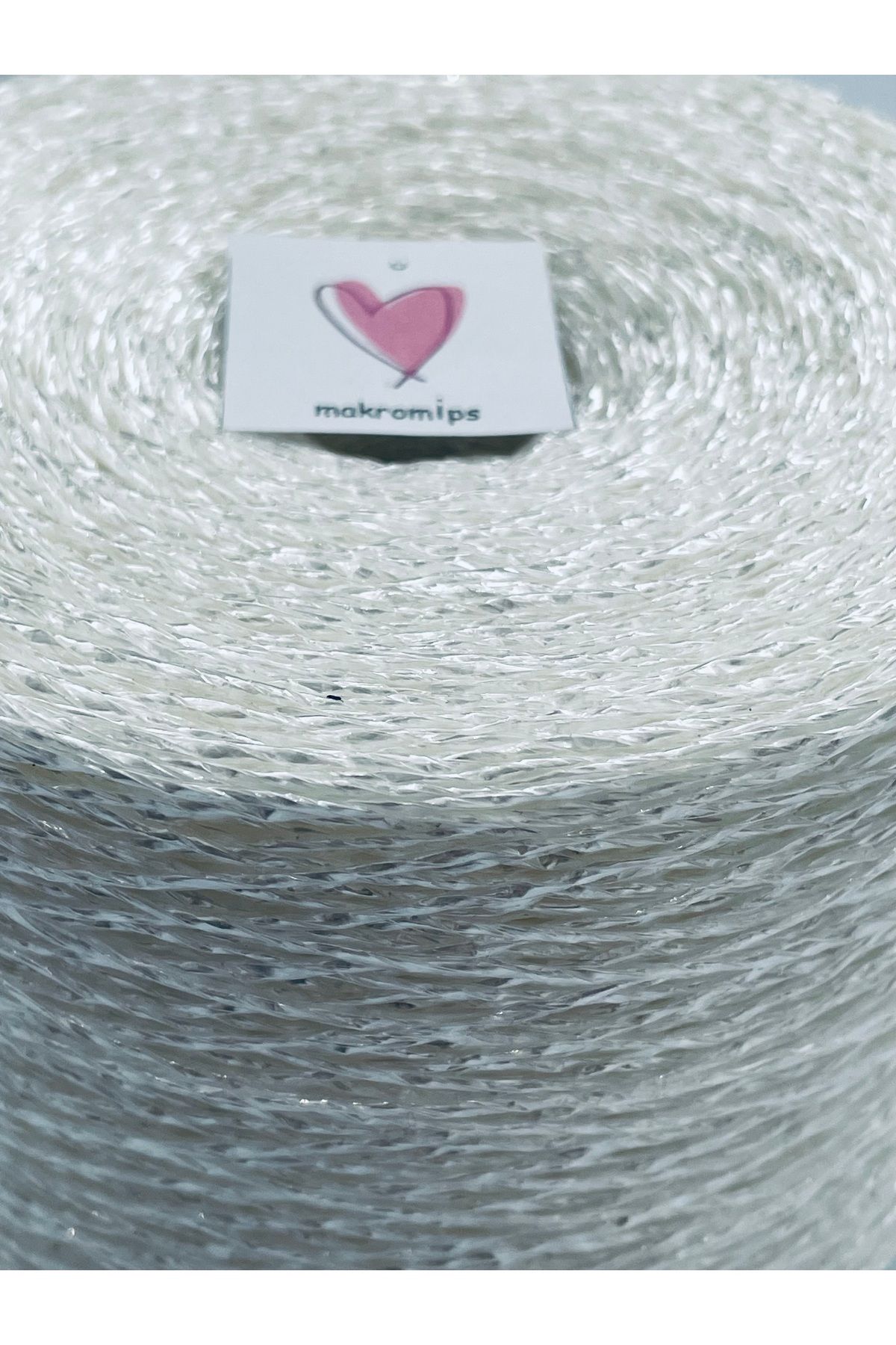 Makromİps-Premium Twisted Metallic Paper String (250 Gr/420M) Polyester Glossy Bag String Knitted Decoration Pack String 3