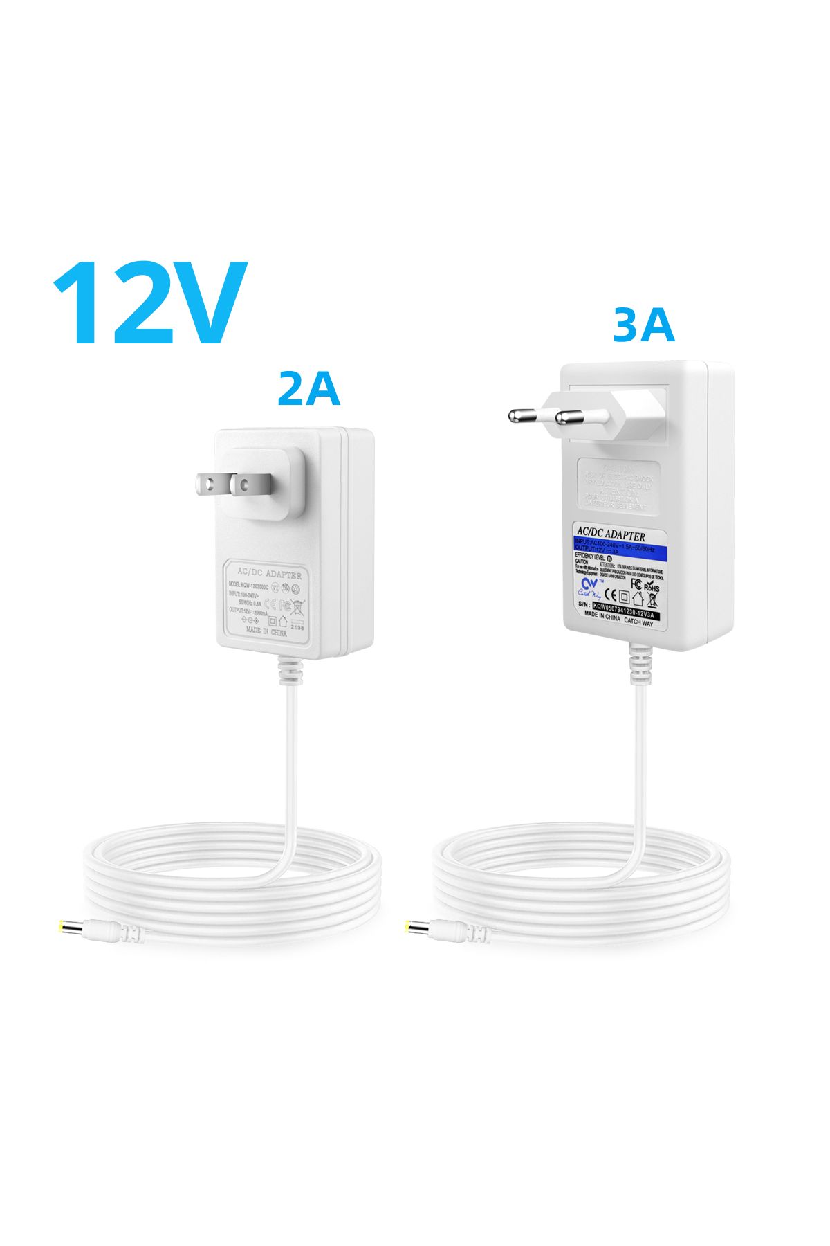 Choice-AC 110V 220V to DC 12V 2A 3A Power Adapter 12 Volt Electronic Power Transformer Universal Power C... 8