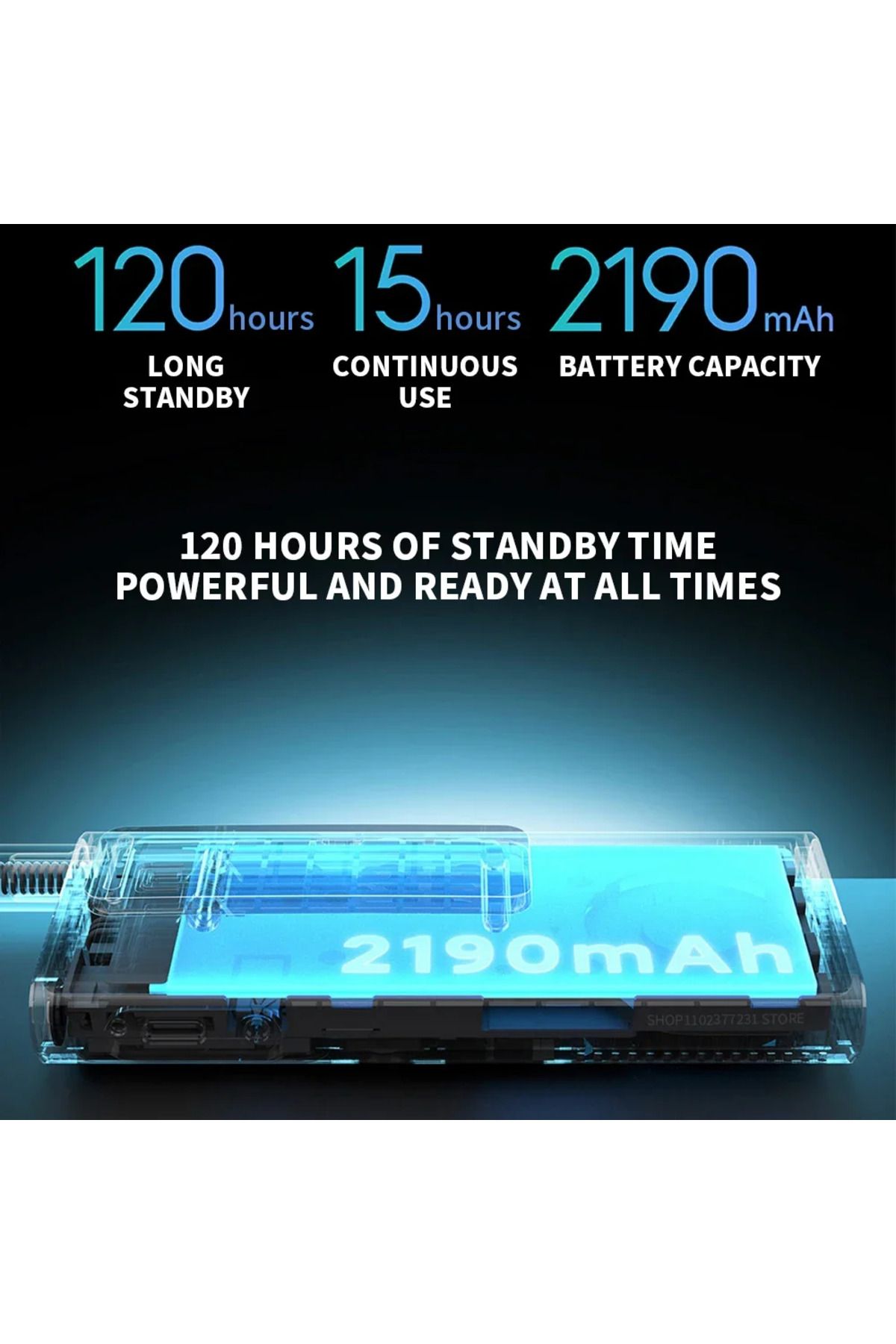 Xiaomi-XIAOMI Walkie Talkie 2S 1.77"Color Screen 4W Power 120-hour Standby Dual Mode 5km Call Distance I... 4
