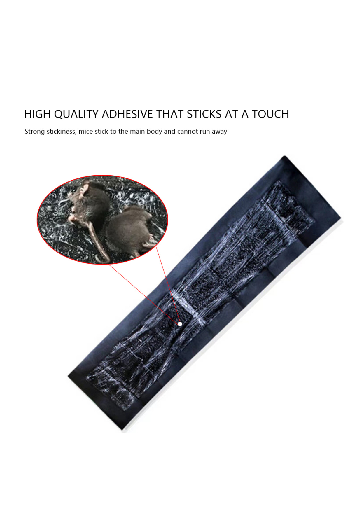 Shunmaii-1-10PCS Sticky Mouse Trap Super Strong Sticky Mouse Glue Board Large Rat Trap Mice Catcher Non-to... 5