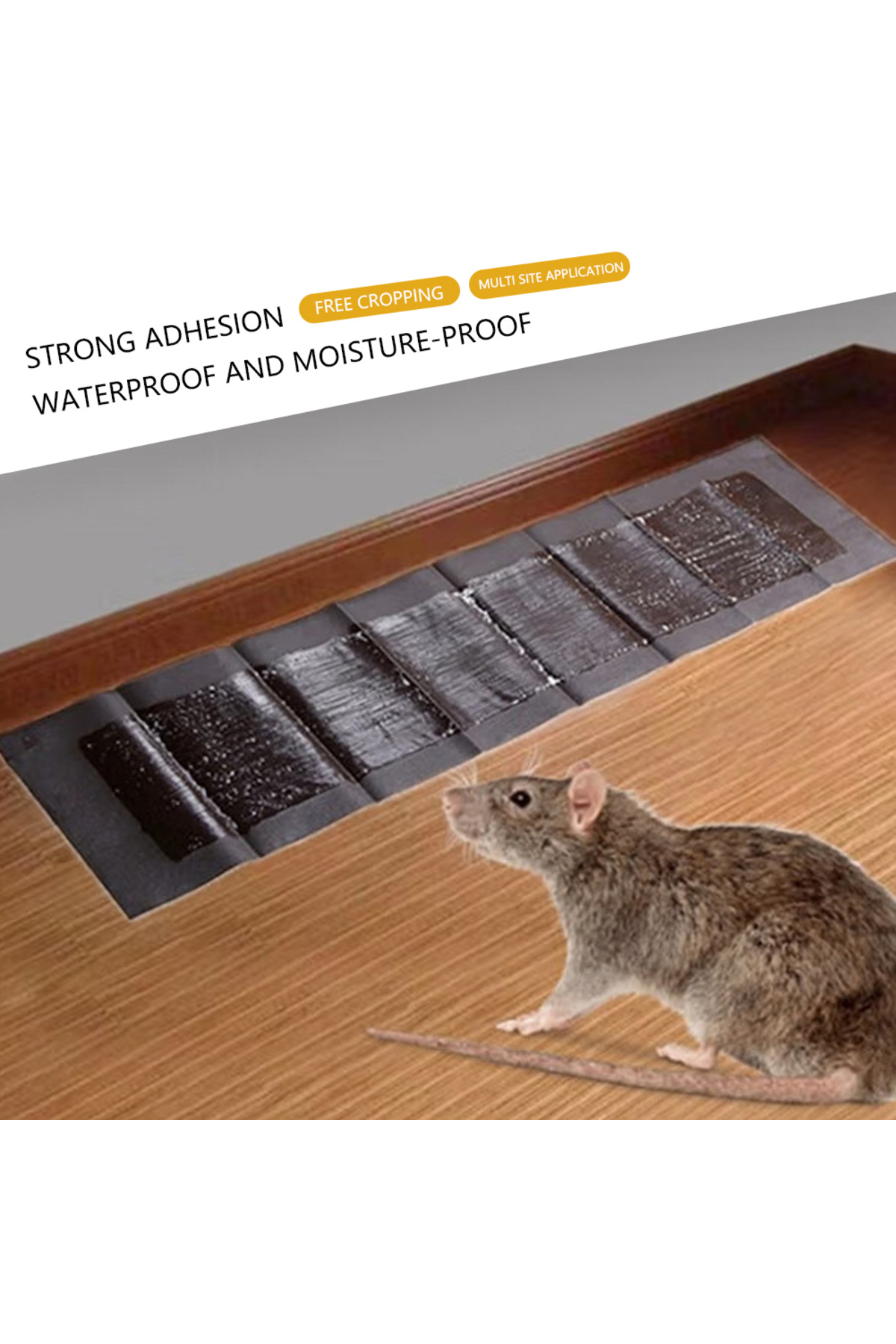 Shunmaii-1-10PCS Sticky Mouse Trap Super Strong Sticky Mouse Glue Board Large Rat Trap Mice Catcher Non-to... 4