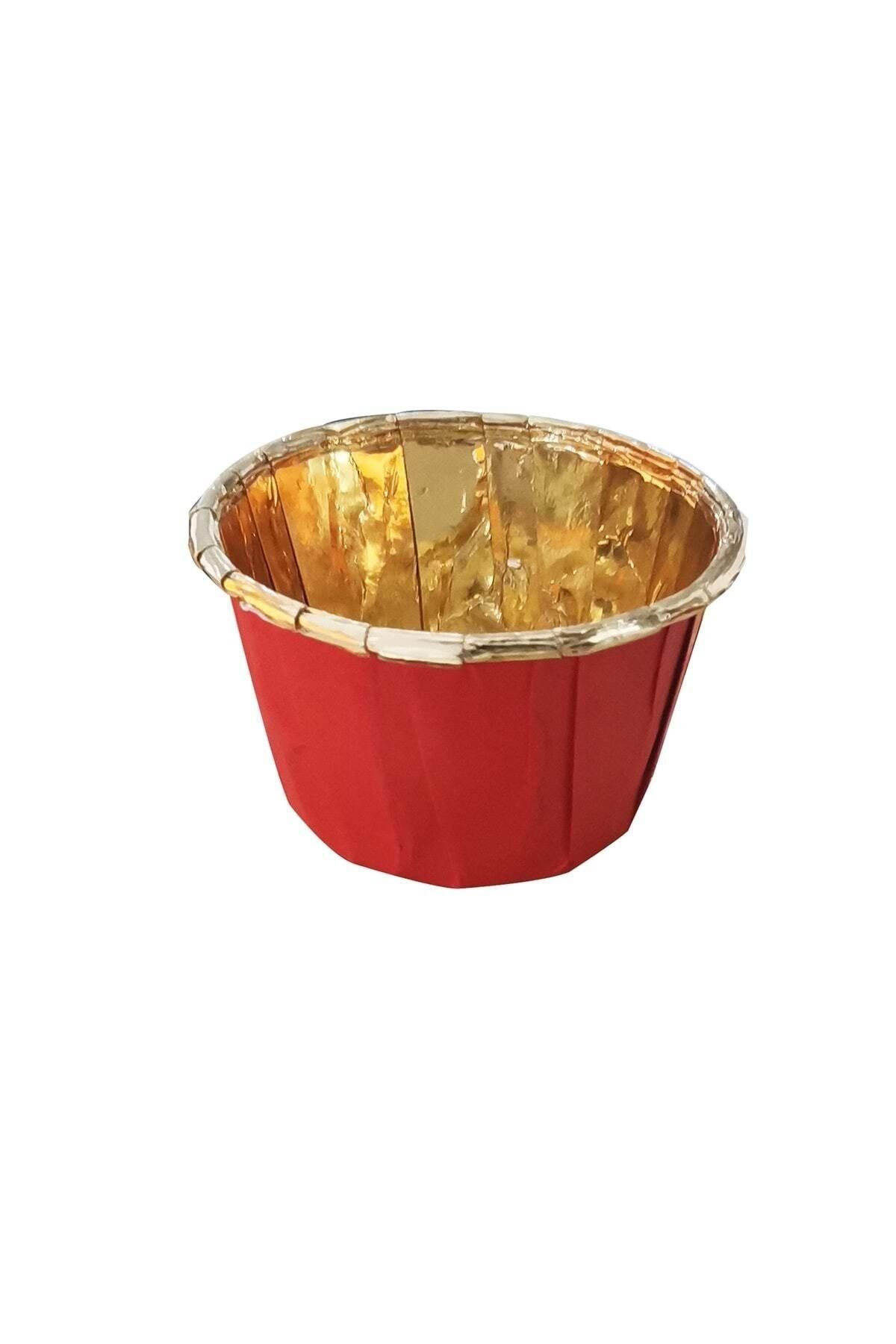 Mikasso Gold Pet Kapsül Kırmızı 50x39 Mm - 25 Li Belirtilmemiş Siyah