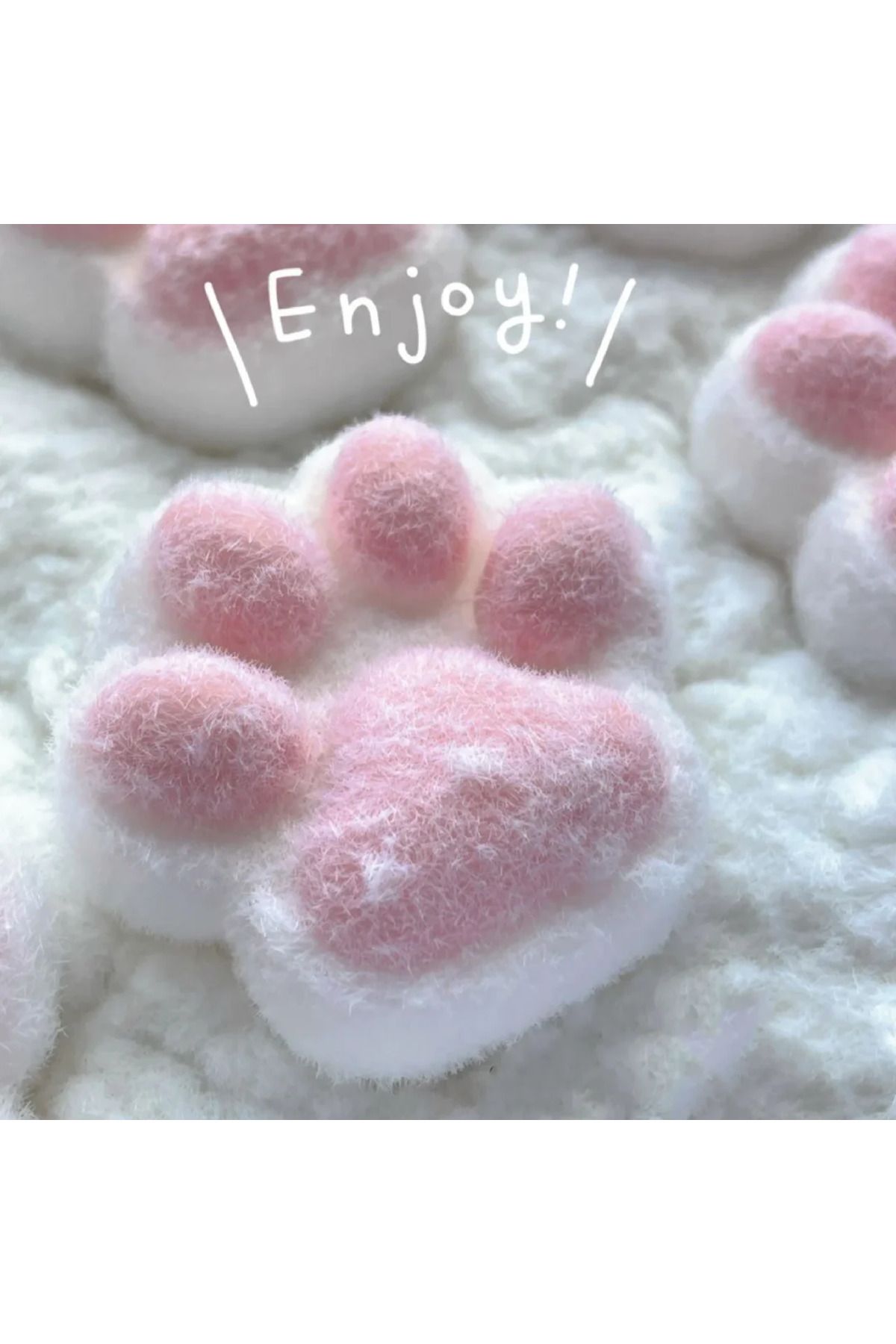 Choice-Mochi Taba Squishy NEW Fidget Toy Mini Kawaii Plush Cat Paw Silicone Small Cat Paw Cute Pink Cat ... 7