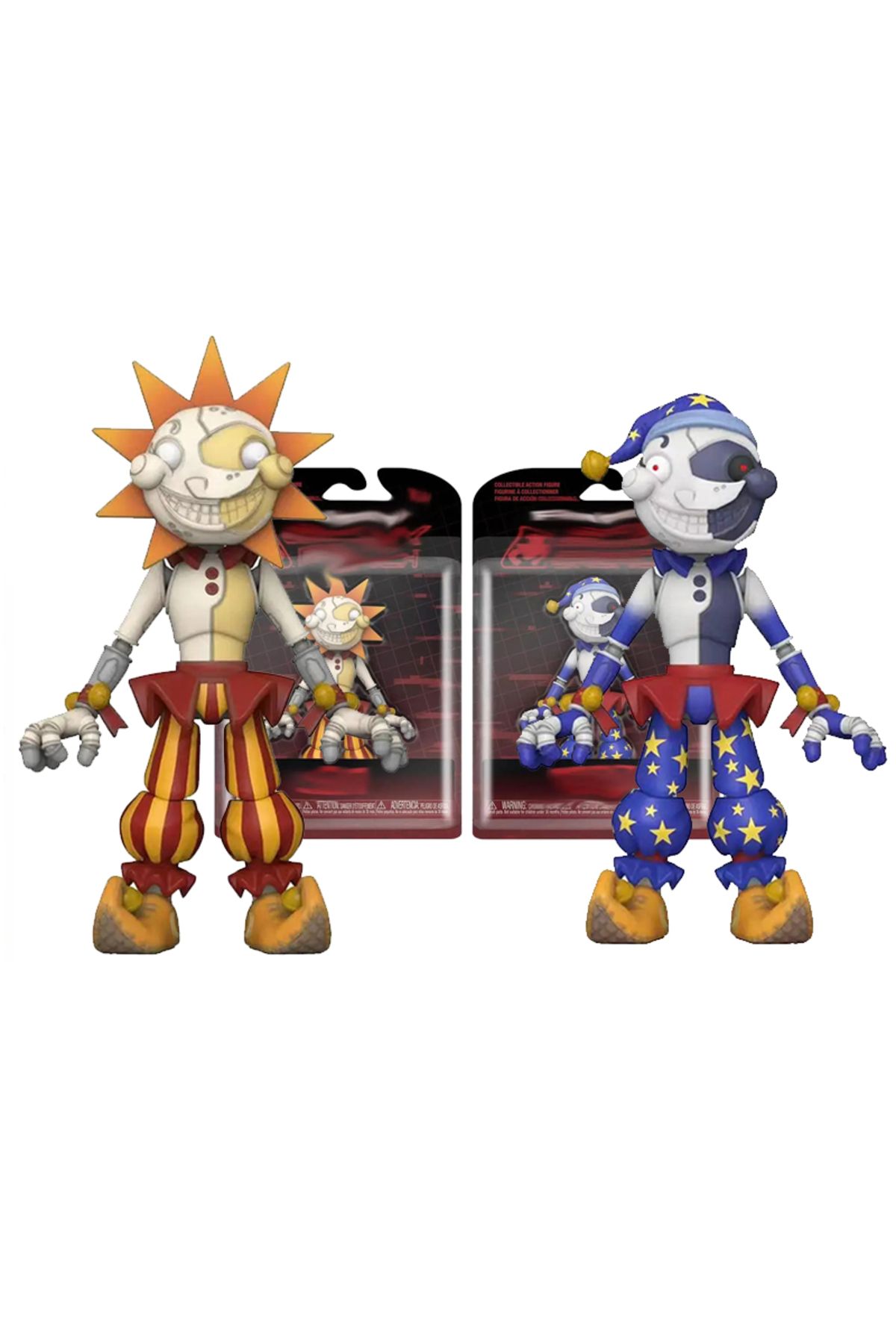 Choice-Game Fnaf Sundrop Moondrop Action Figure PVC Boss Sun Moon Joker Movable Freddy Cartoon Toy Actio... 2
