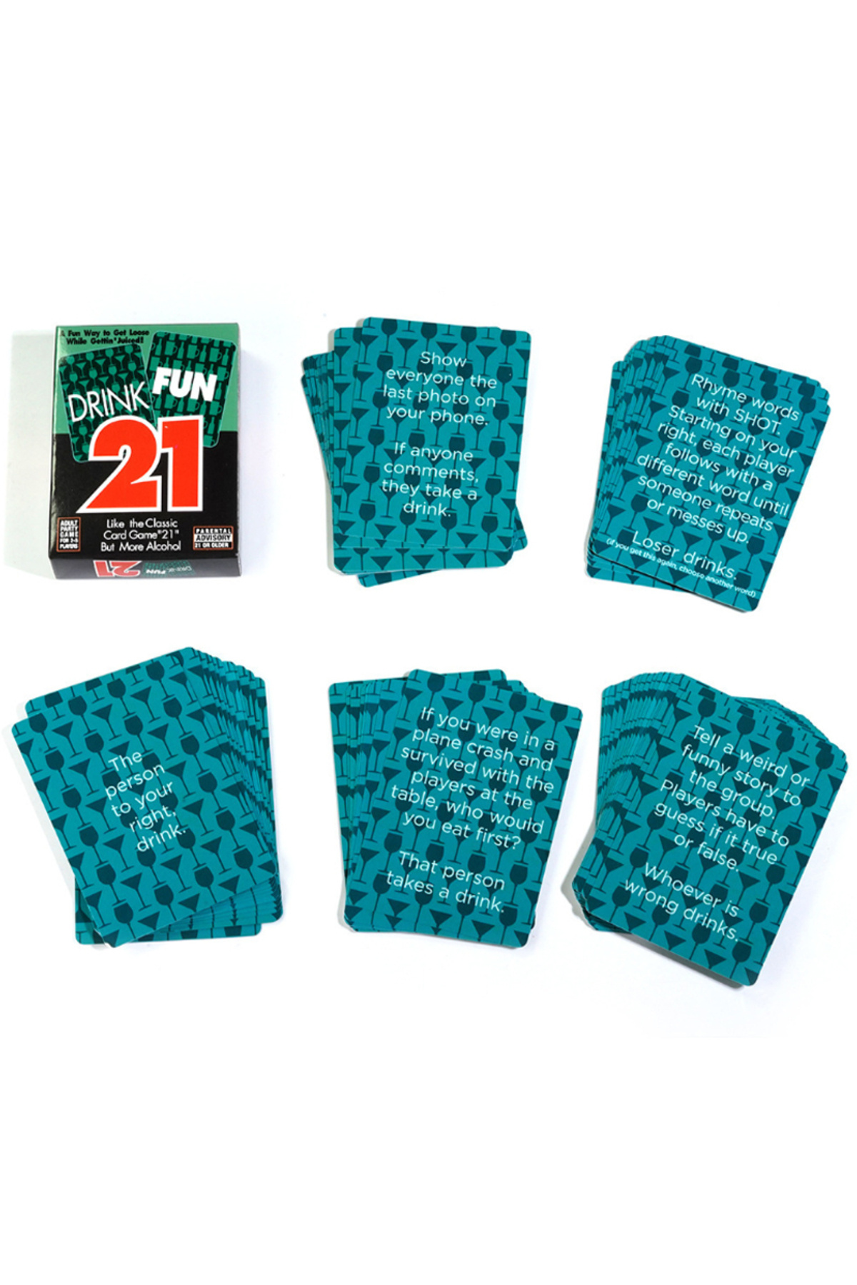 Choice-Drink Fun 21 Card Game A Hilarious Drinking Card Game Like The Classic Card Game 21 But More Alco... 5