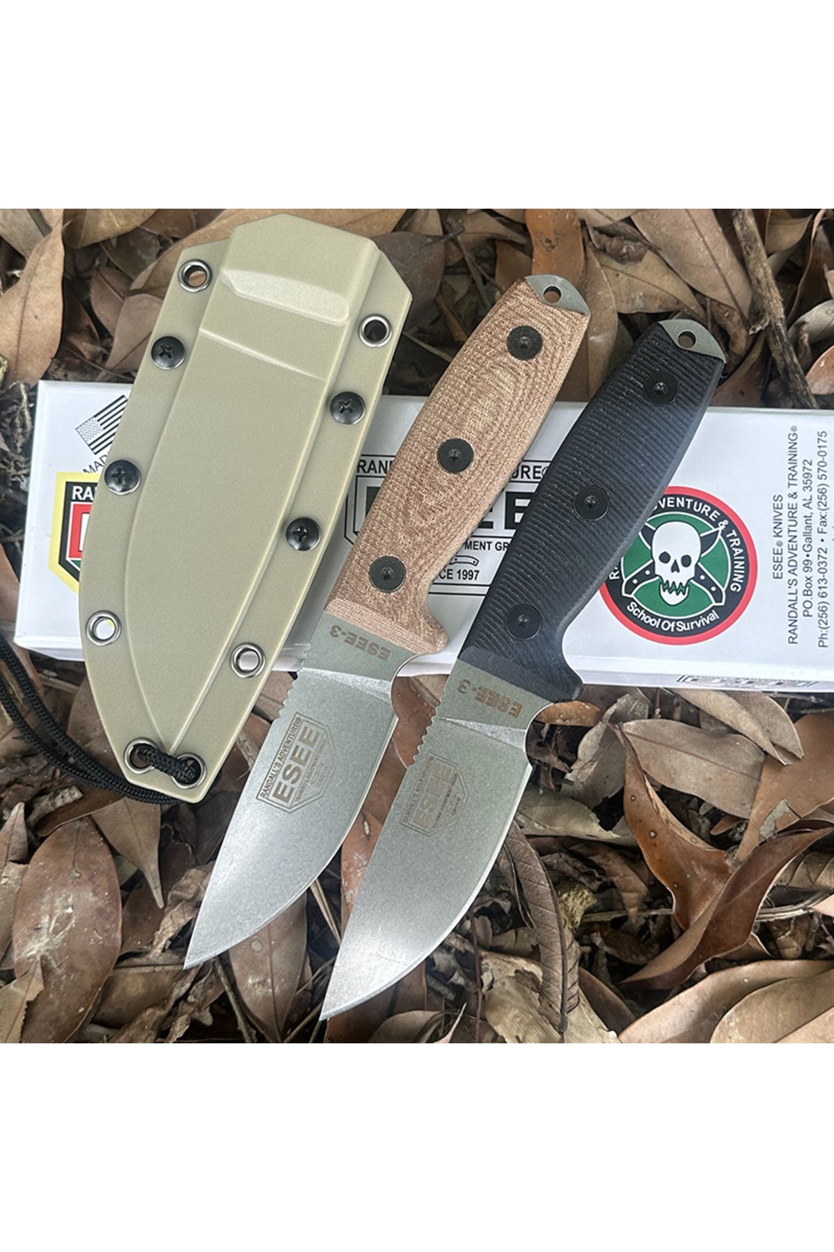 Choice-The ESEE uses a straight blade of S35VN steel with a stone-washed edge and a 3D cut G10 three-dim... 8