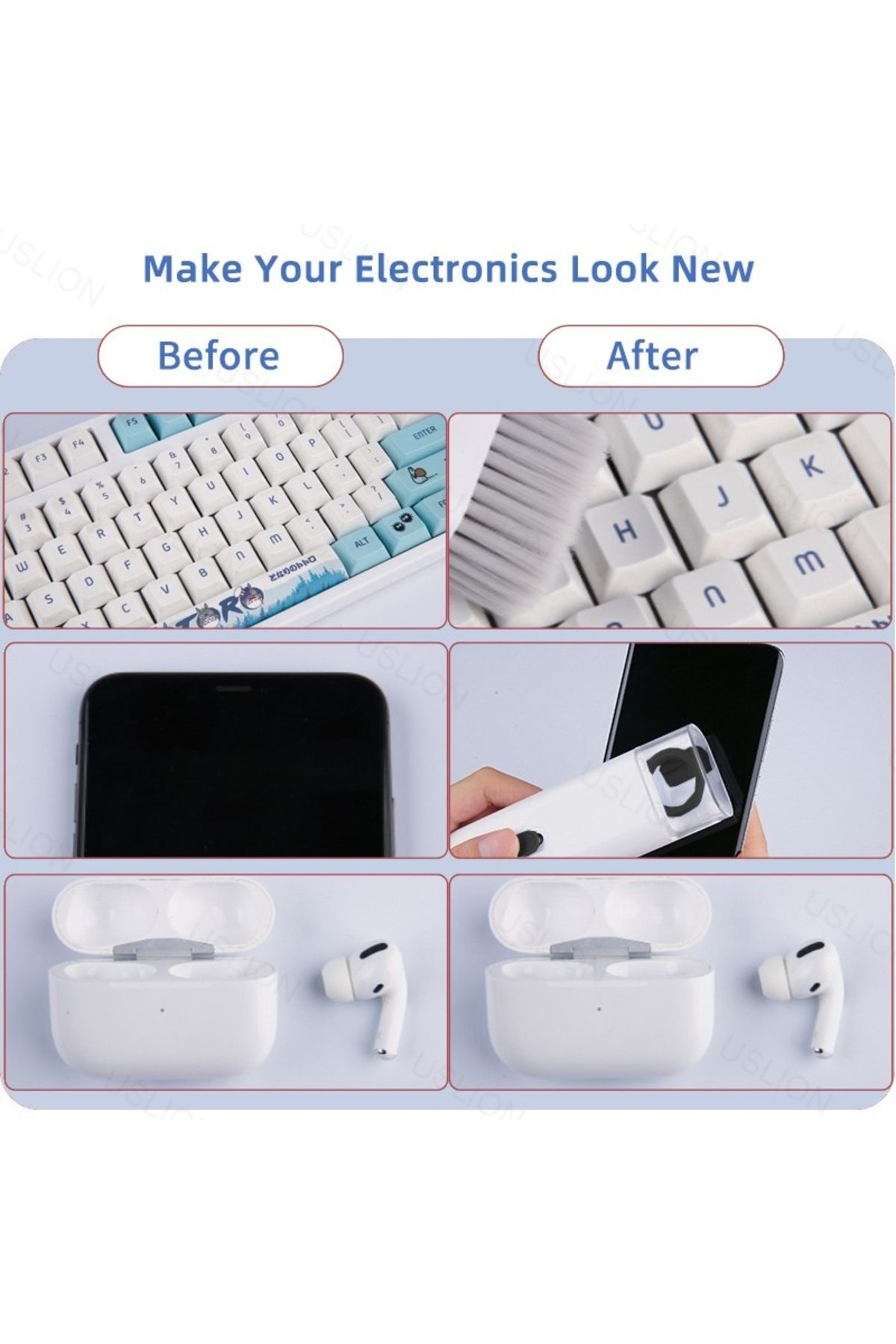 Choice-7-in-1 Electronics Cleaner Kit,Keyboard Cleaner,Portable Multifunctional Cleaning Tool for Cell P... 4