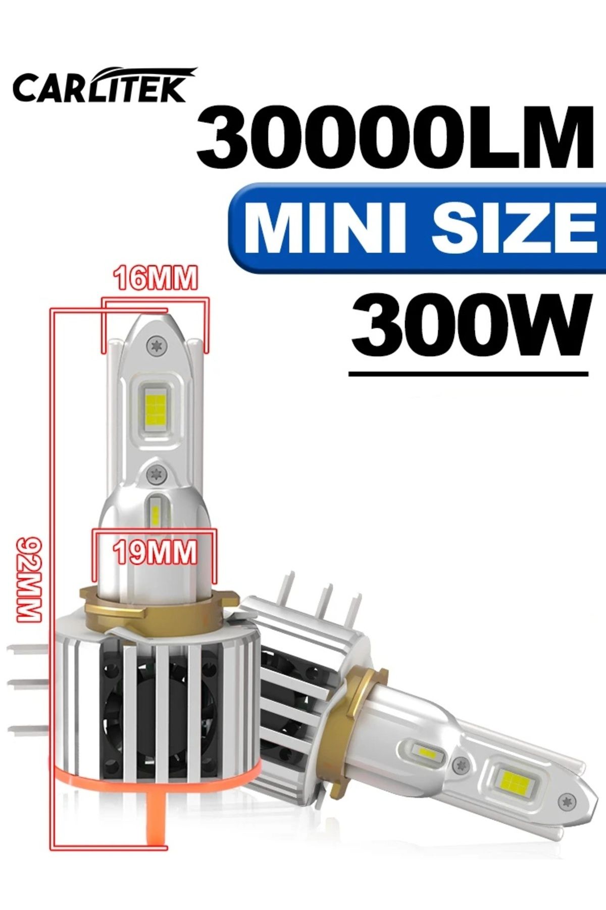 Choice-H15 Canbsu No Error H15 Led Headlight Bulb Drl Highbeam 300w 30000lm 6000k H15 Led 7535 Csp Car Lamp 7