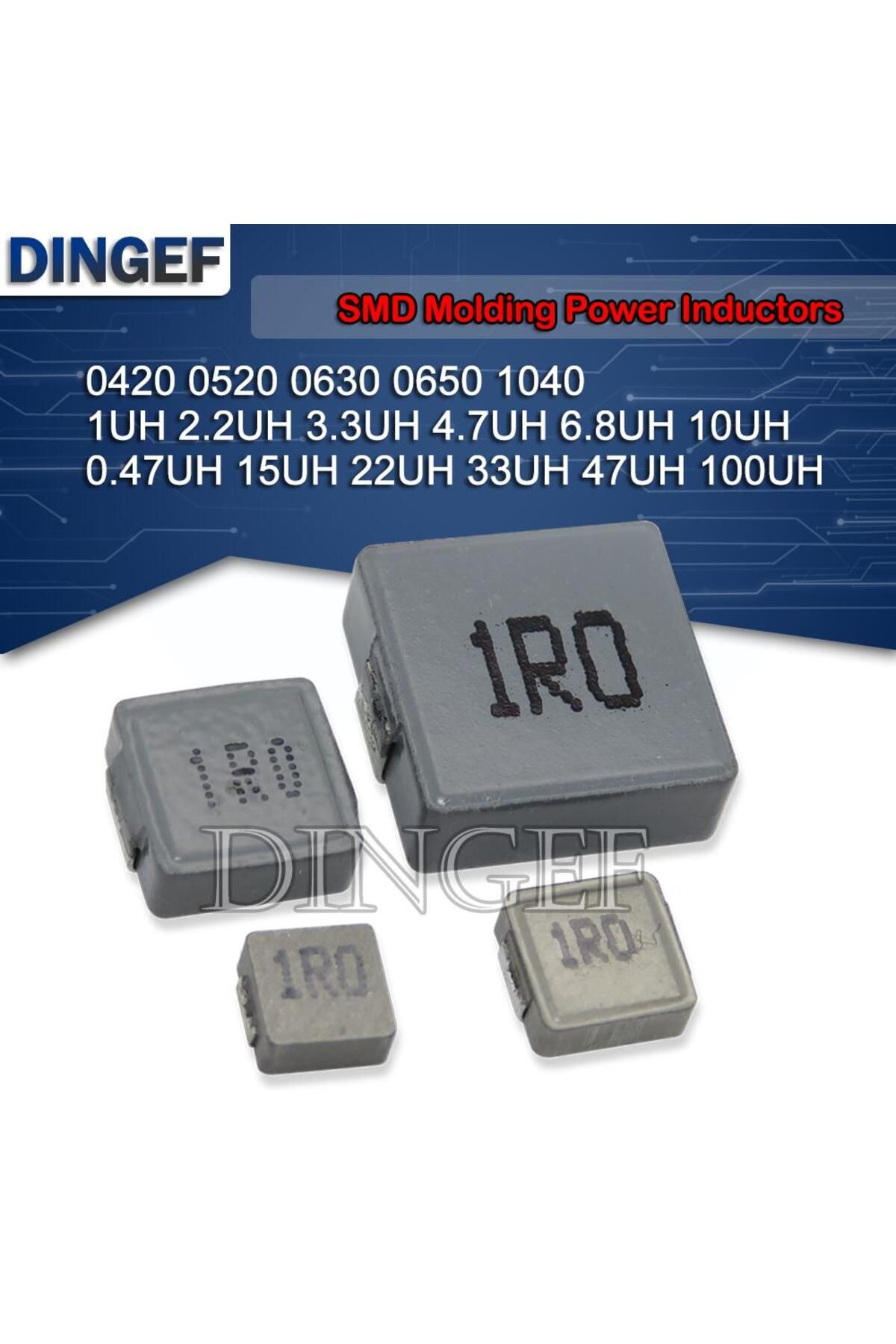 Choice-0520-1uh 10pcs/lot 0420 0520 0630 0650 1040 1uh 3.3 4.7uh 6.8 10 15 22 33 47 68 Uh 100uh 2.2uh Smd M 1