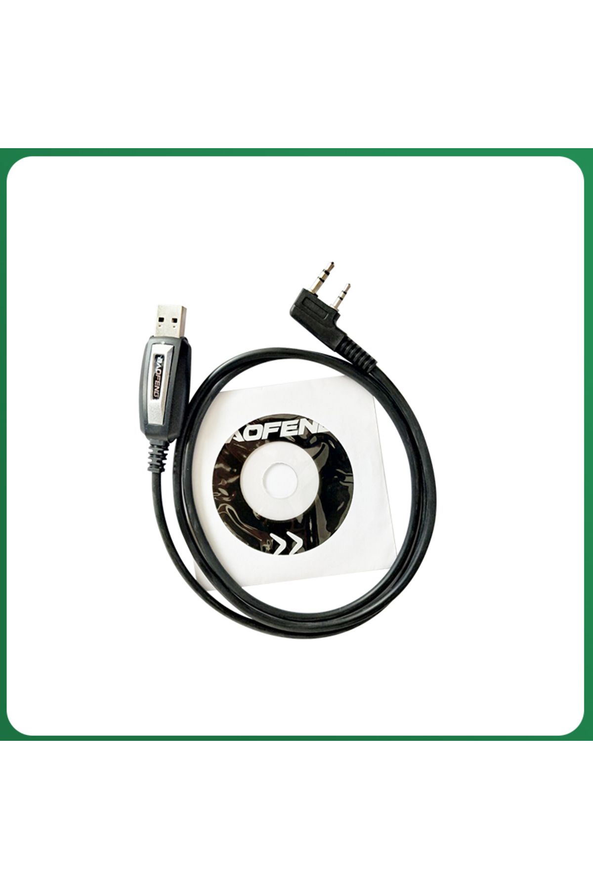 BAOFENG-USB Programming Cable for Quansheng UV-K5 UV-K6 Baofeng UV-21 UV-25 UV-17 UV-82 UV-16 UV-5RH Pro ... 1