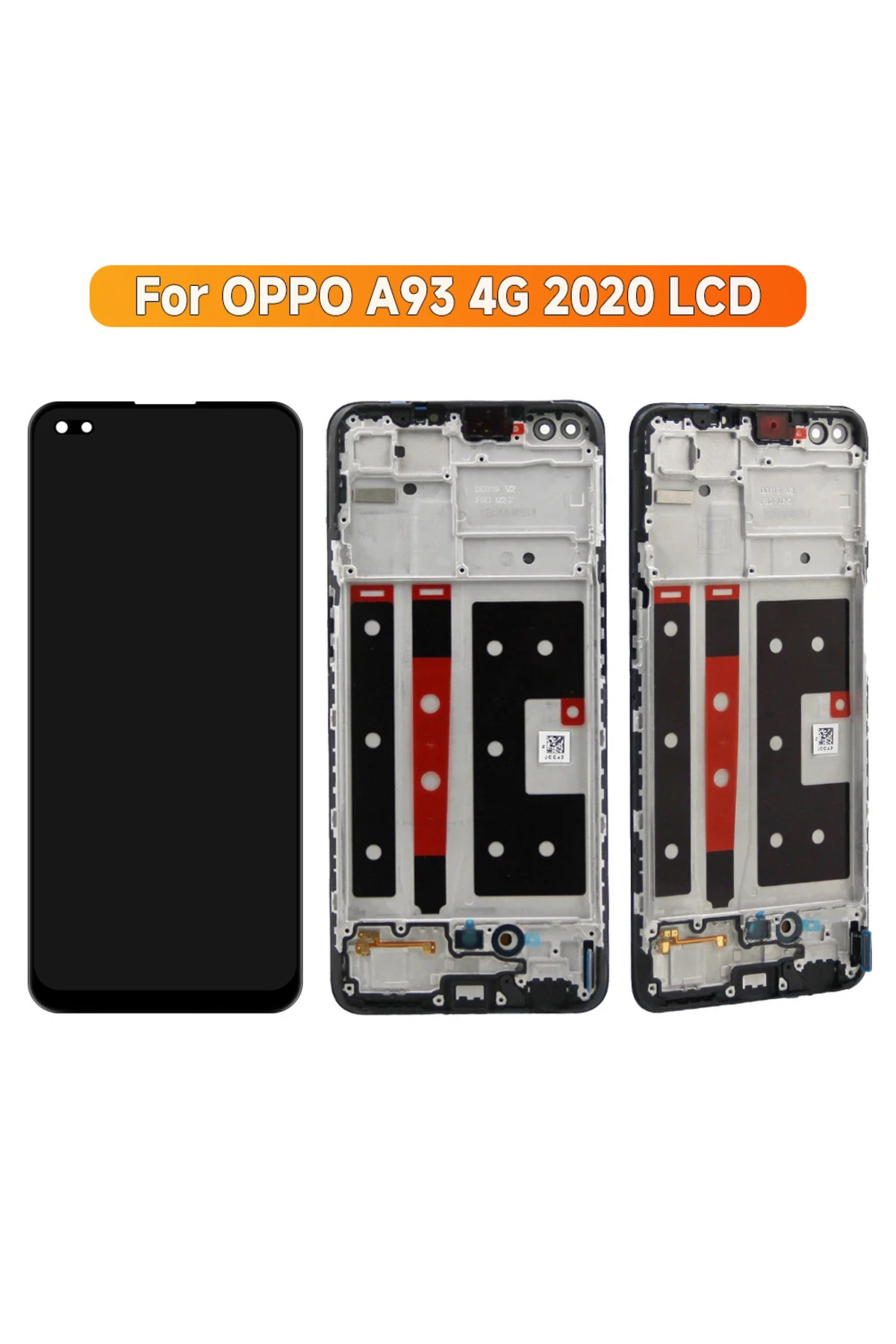 Choice-6.43" For Oppo A93 4G CPH2121 LCD Display Replacement +Touch Screen Digitizer Assembly For Reno 4... 4