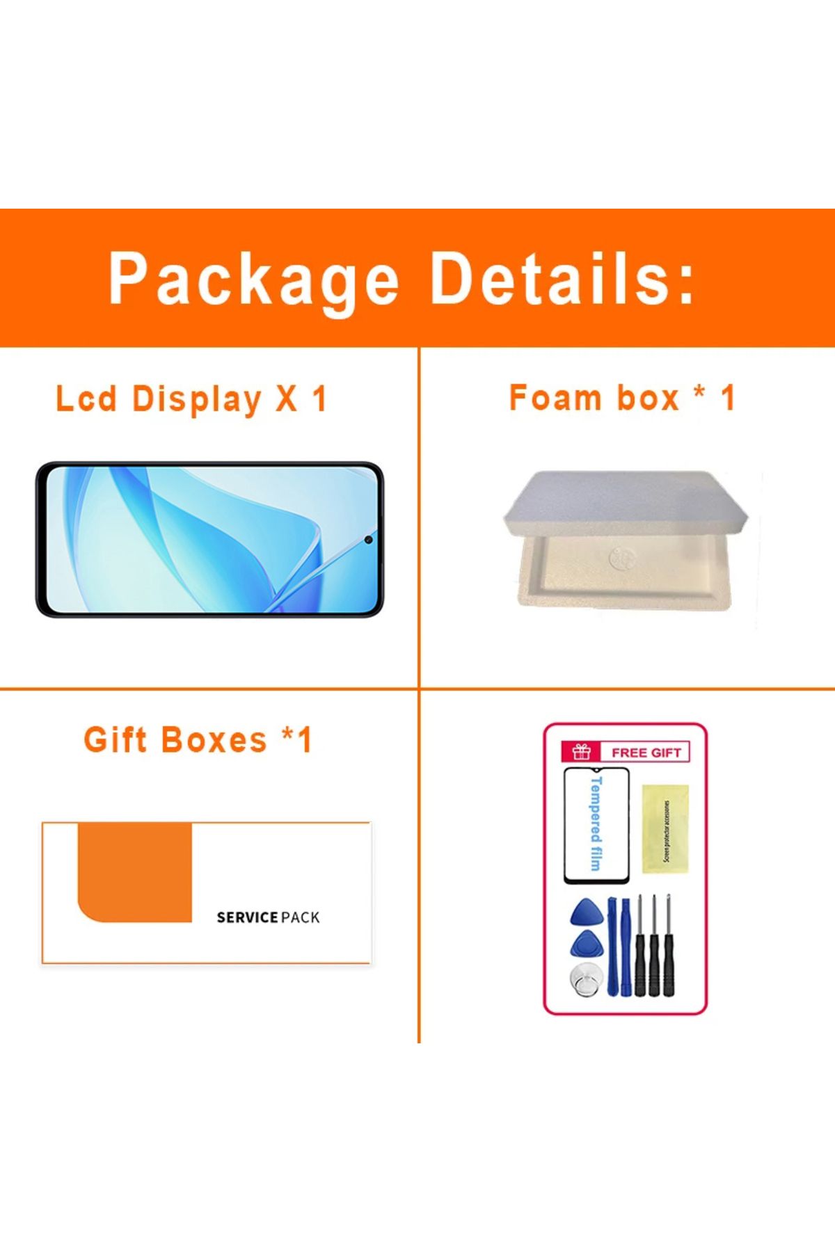 Choice-6,79" Display 23053RN02I 23053RN02Y Premium LCD For Xiaomi Redmi 12 LCD Touch Screen Digitizer As... 7