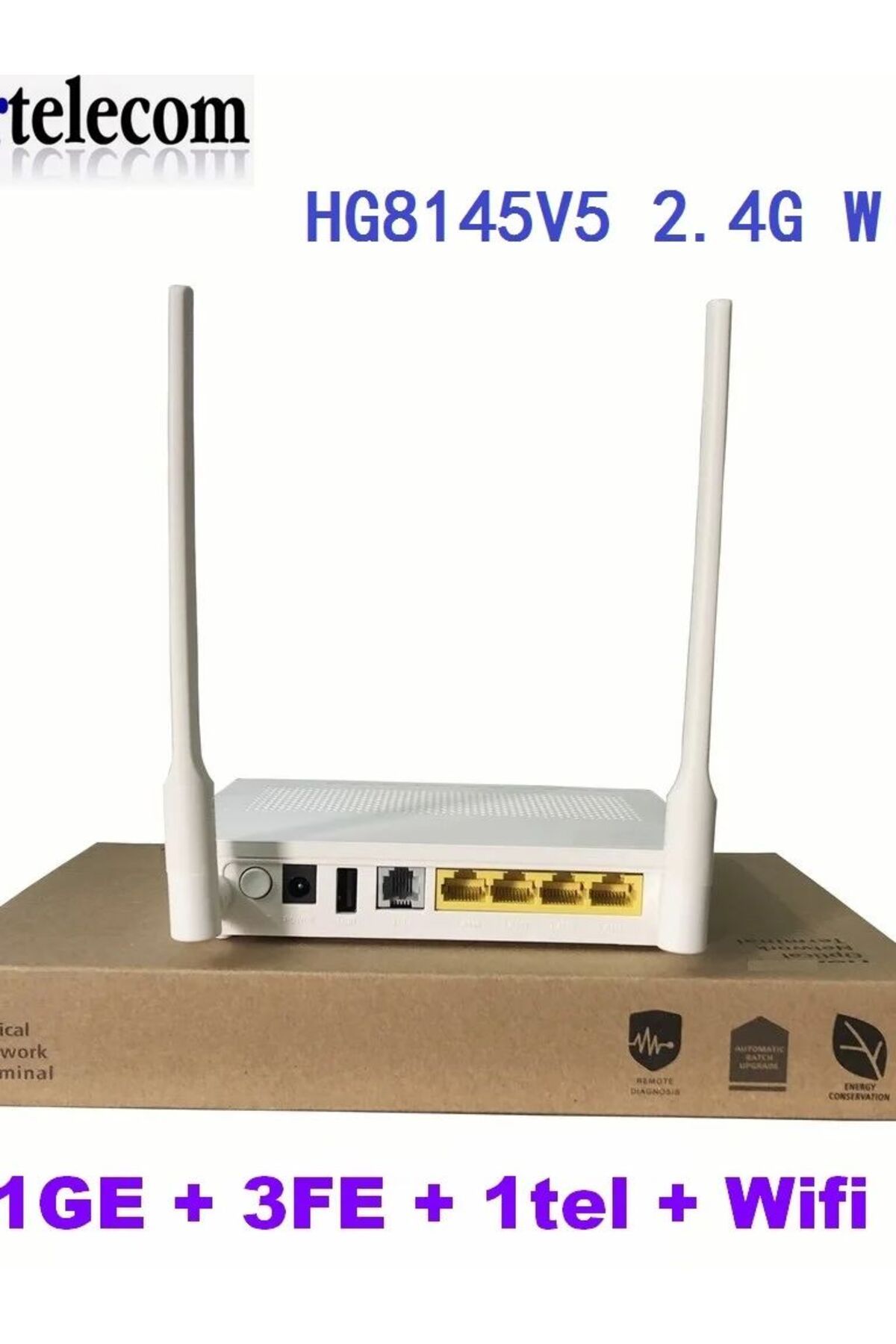 tapirapeco-Brand New  HG8145V5 EPON ONU GPON ONU XPON 5V5 Modem Router Blue port English Firmware with WIFI 7