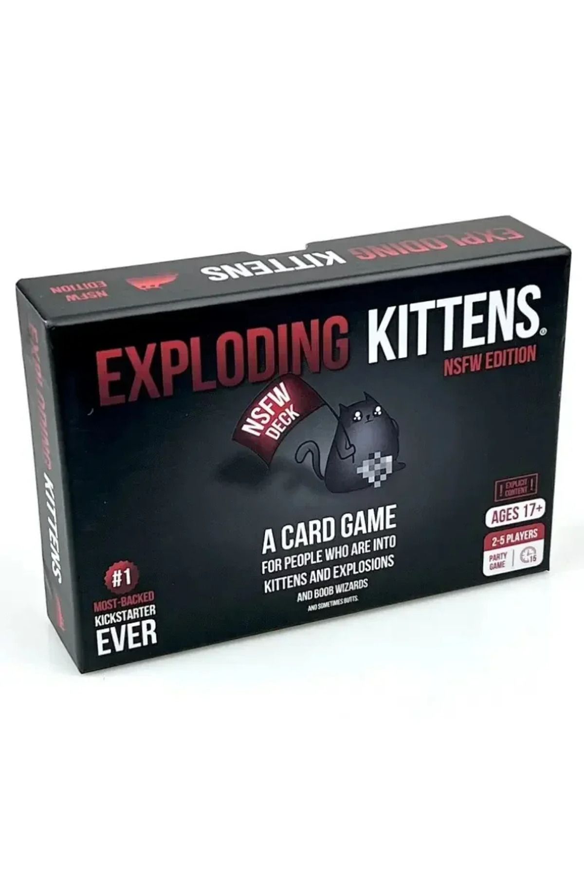 Choice-Red Exploding Kittens Board Game For Family Party, Card Game For Adults And Children Suitable For... 5