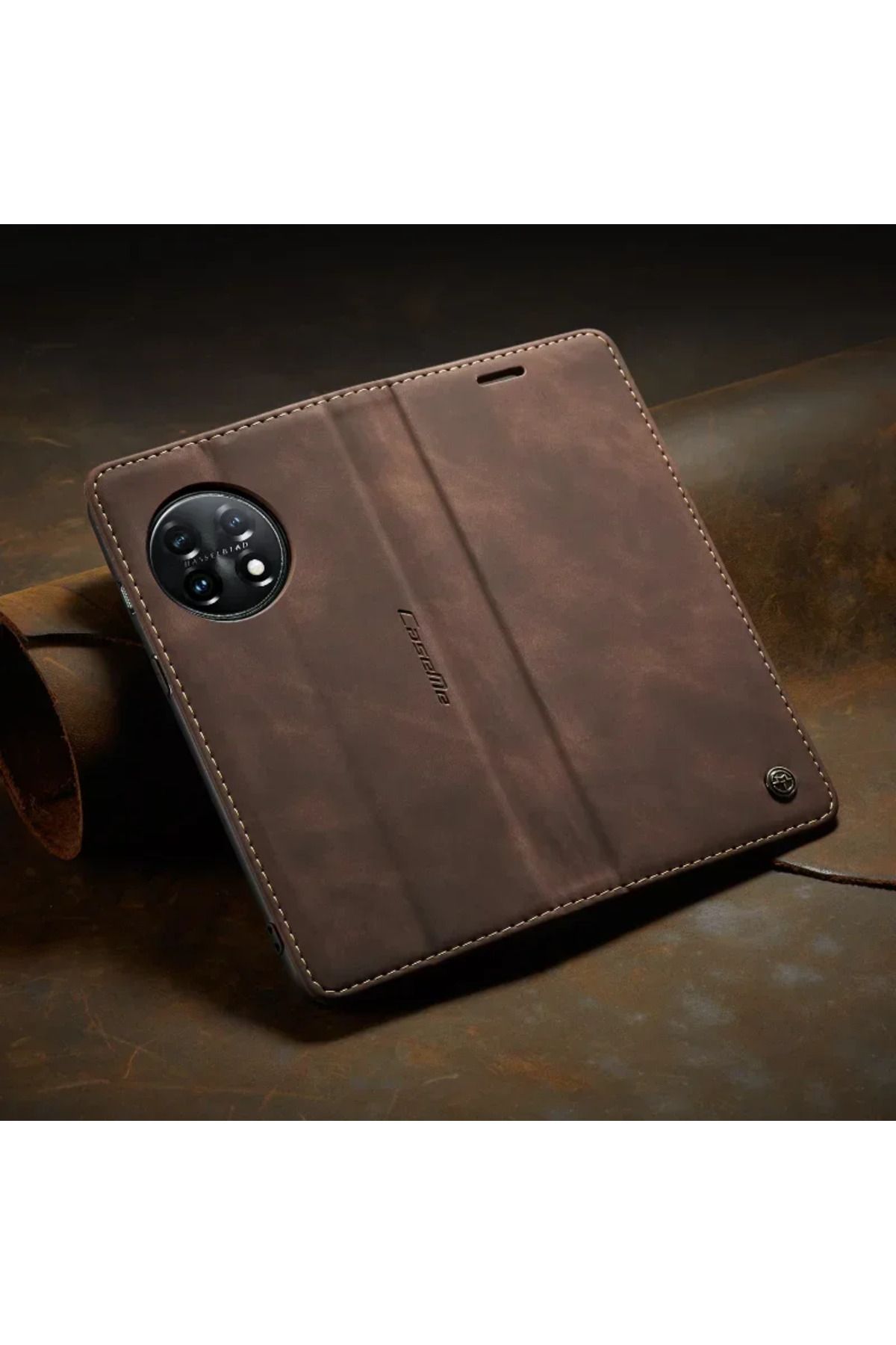 Choice-Magnetic Closure Classic Leather Flip Wallet Case for Oneplus 12R 11 Nord8 7 Pro 8T Card Shockpro... 6