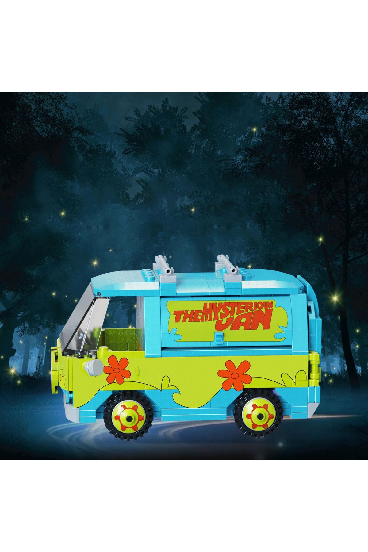 BuildMoc-Scooed Dooed Mysteryed Machine Building Blocks Kit 320pcs Panel Van Cartoon Vehicle  Bri... 6