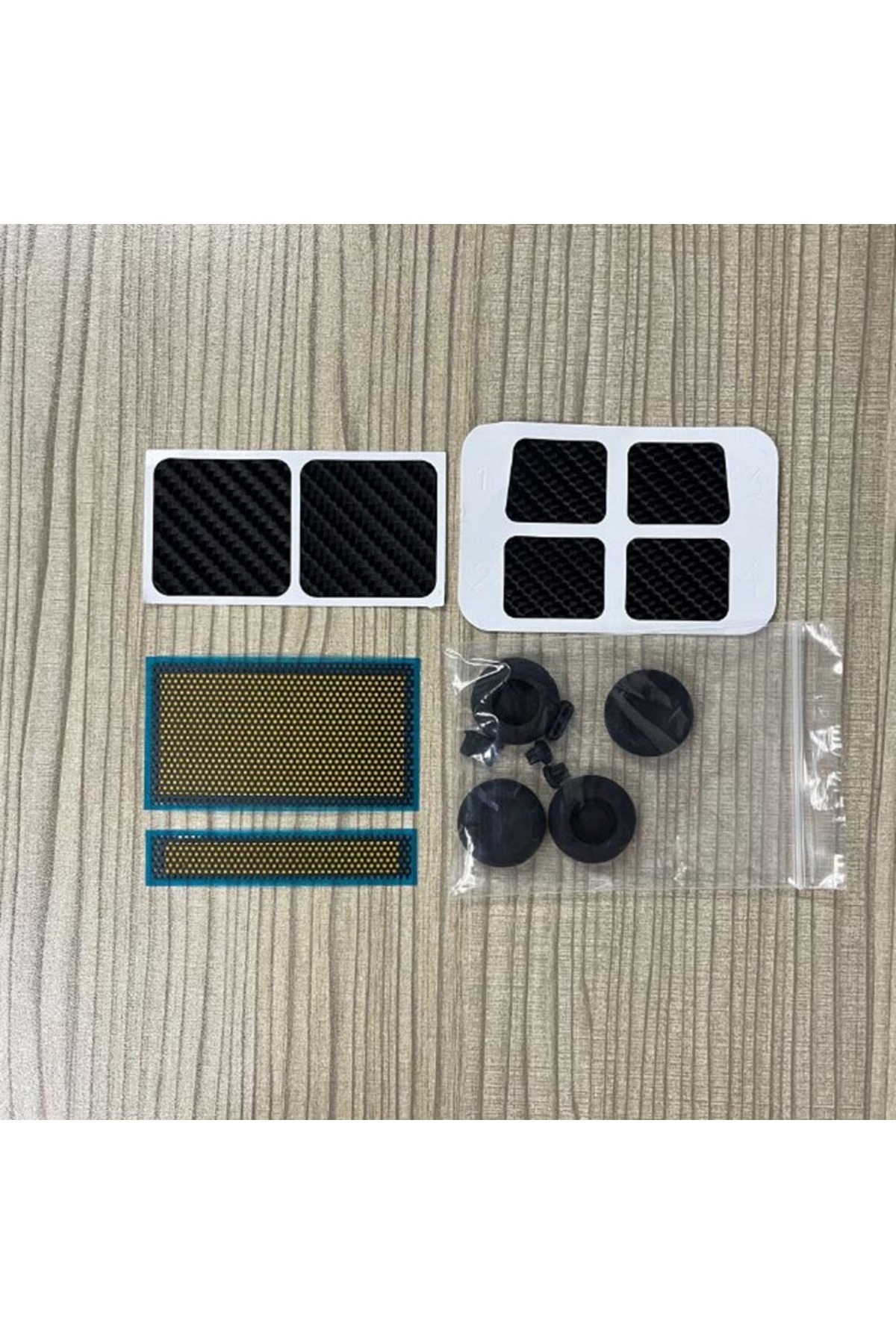 ALLOYSEED-Style A For Steam Deck Host Protection Set Dustproof Dust Plug Button Trackpad Sticker Silicone 1